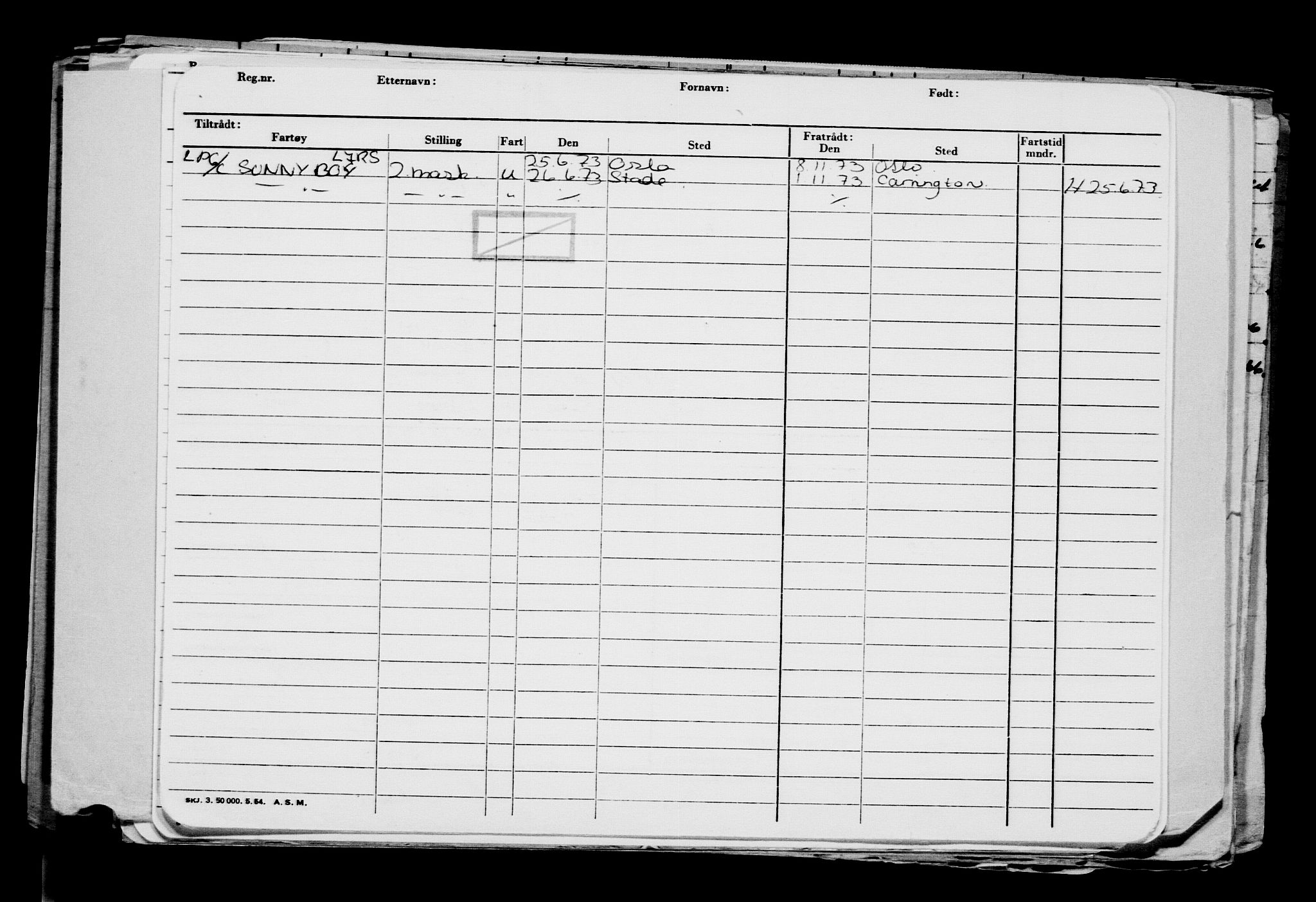 Direktoratet for sjømenn, AV/RA-S-3545/G/Gb/L0170: Hovedkort, 1919, p. 689