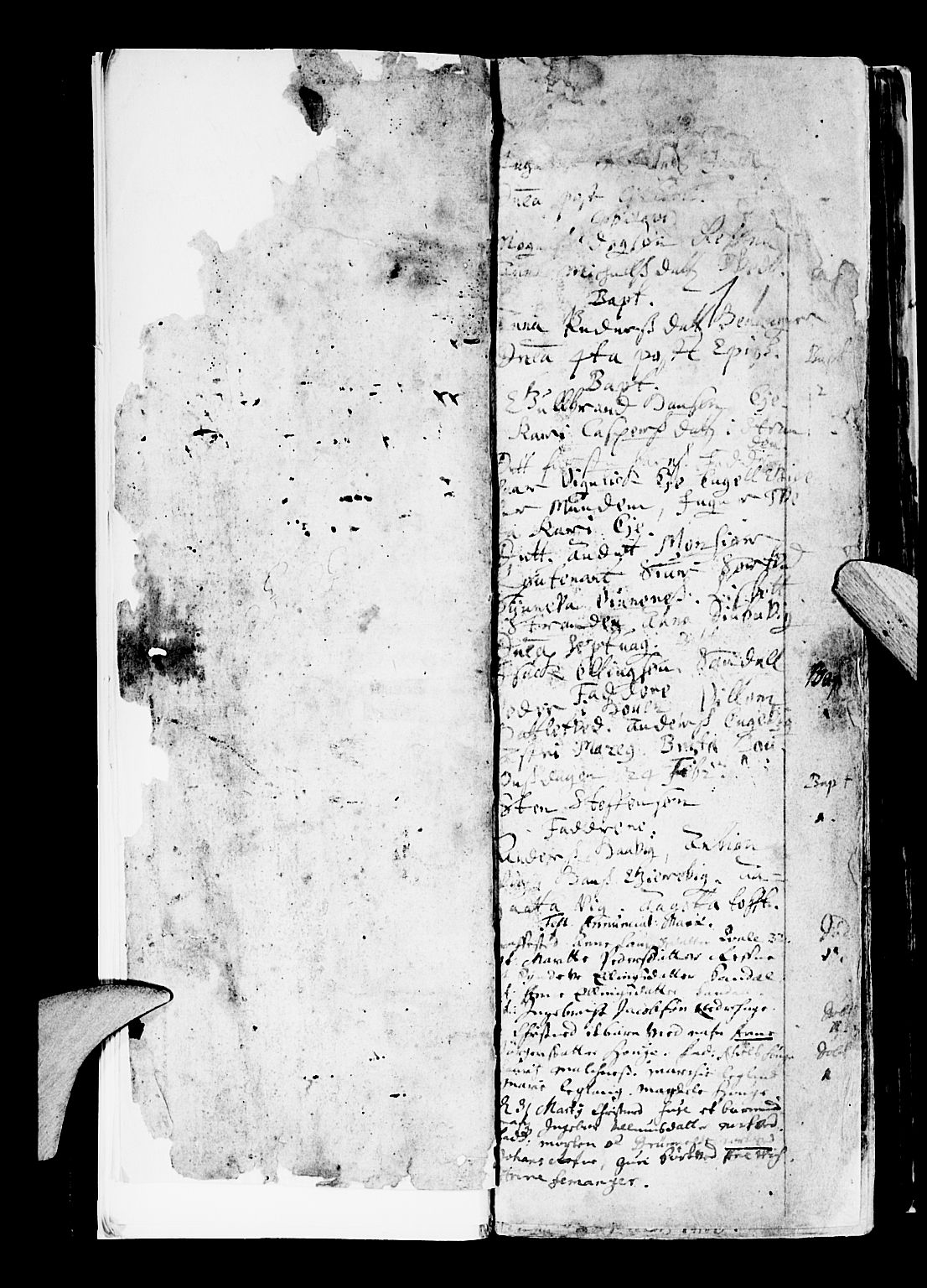 Os sokneprestembete, SAB/A-99929: Parish register (official) no. A 5, 1669-1760, p. 1