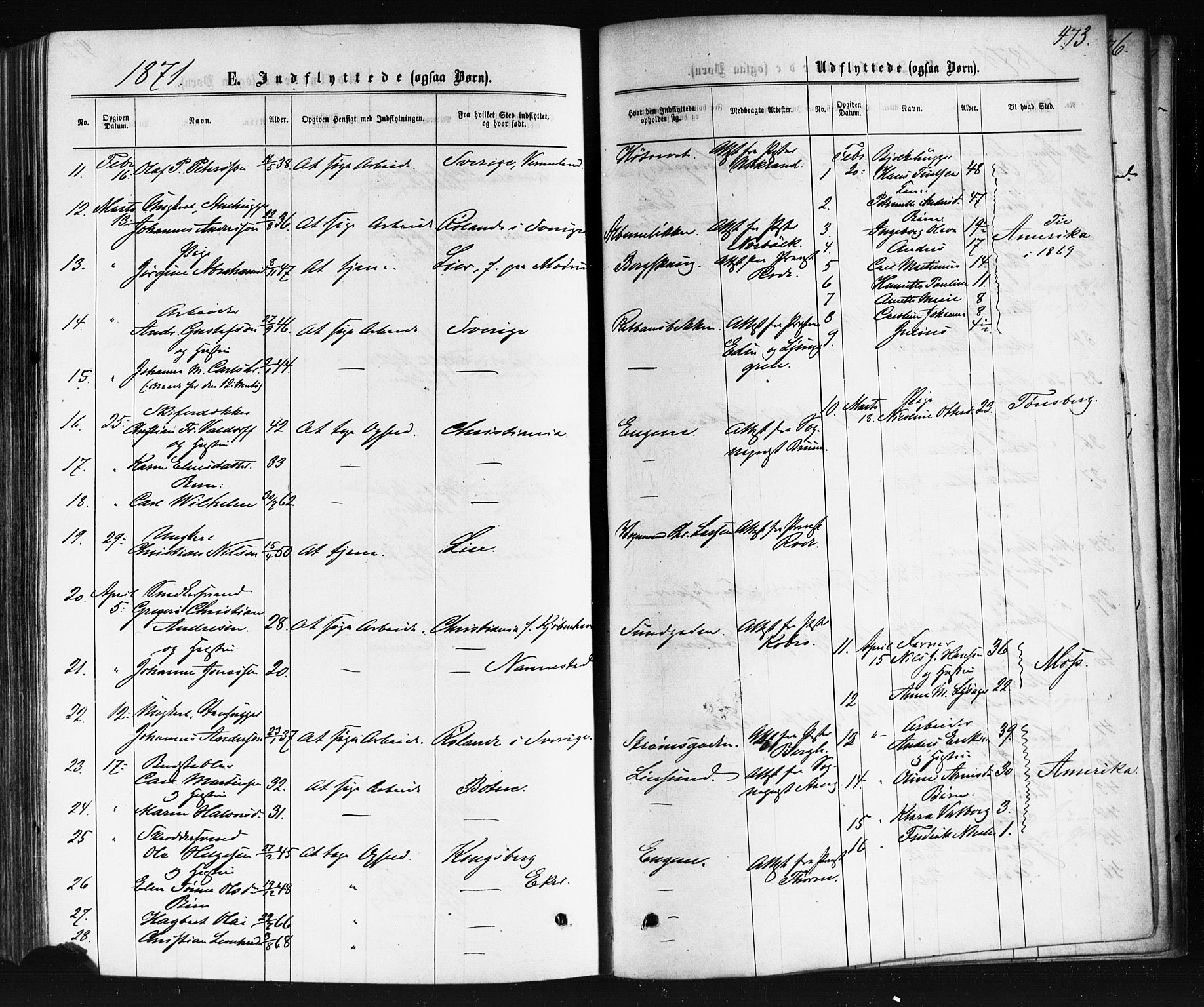 Bragernes kirkebøker, AV/SAKO-A-6/F/Fb/L0004: Parish register (official) no. II 4, 1869-1875, p. 473