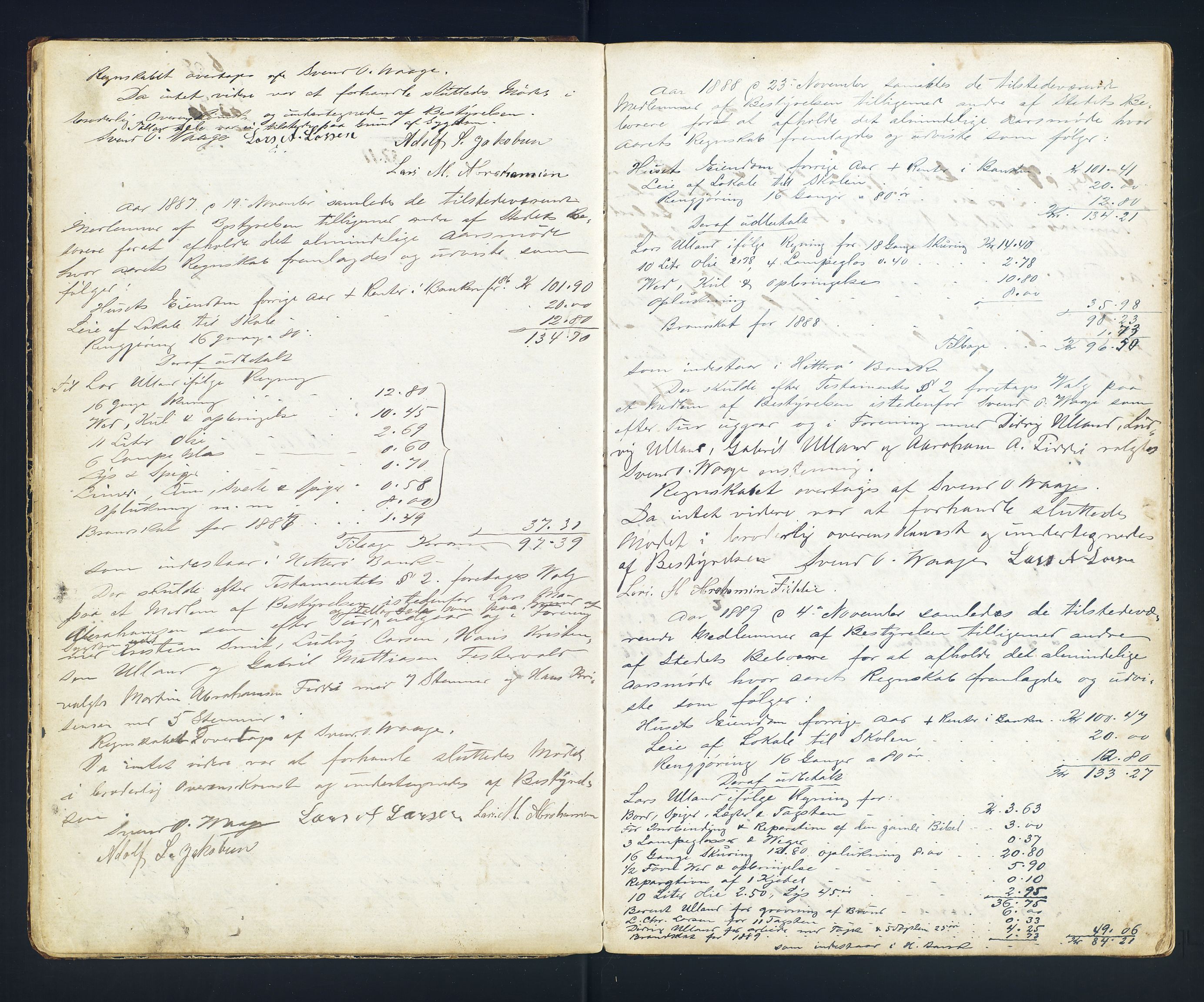 Krågedal bedehus, Hidra, AV/SAK-FLK-084/A/L0001: Møteprotokoll, 1862-2007