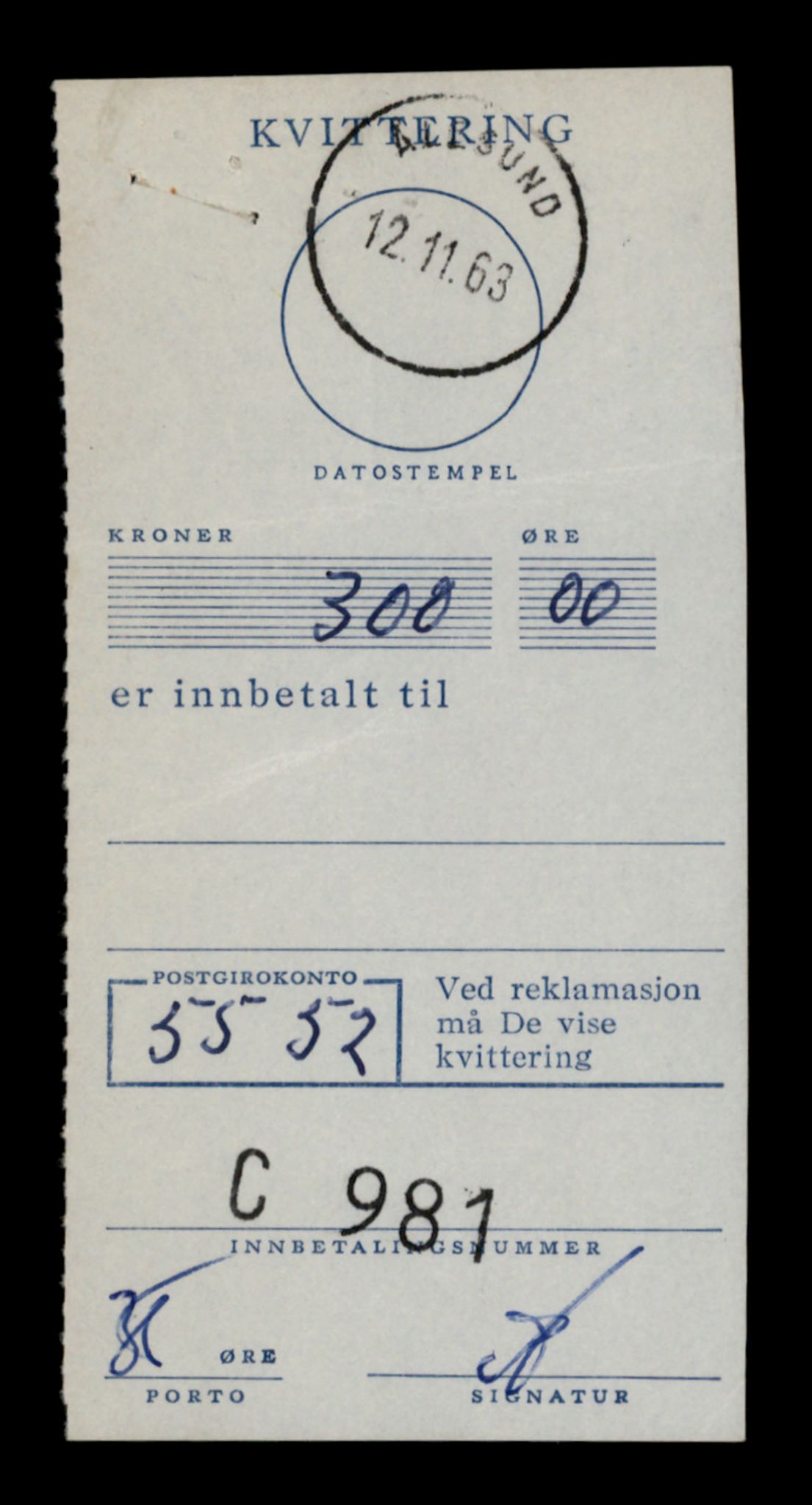 Møre og Romsdal vegkontor - Ålesund trafikkstasjon, AV/SAT-A-4099/F/Fe/L0003: Registreringskort for kjøretøy T 232 - T 340, 1927-1998, p. 568