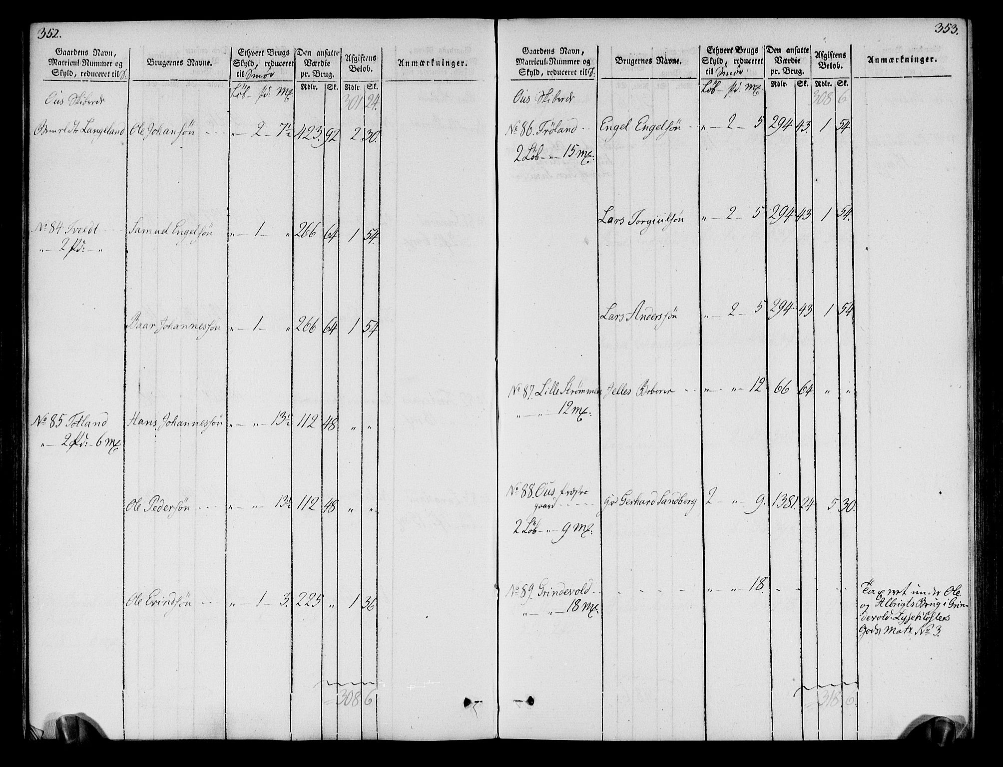 Rentekammeret inntil 1814, Realistisk ordnet avdeling, AV/RA-EA-4070/N/Ne/Nea/L0109: Sunnhordland og Hardanger fogderi. Oppebørselsregister, 1803-1804, p. 180