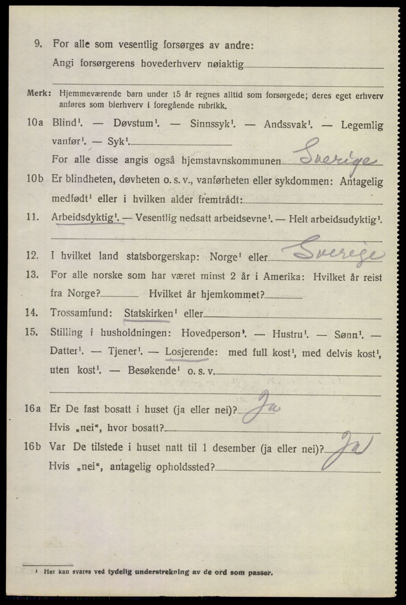 SAKO, 1920 census for Lier, 1920, p. 22607