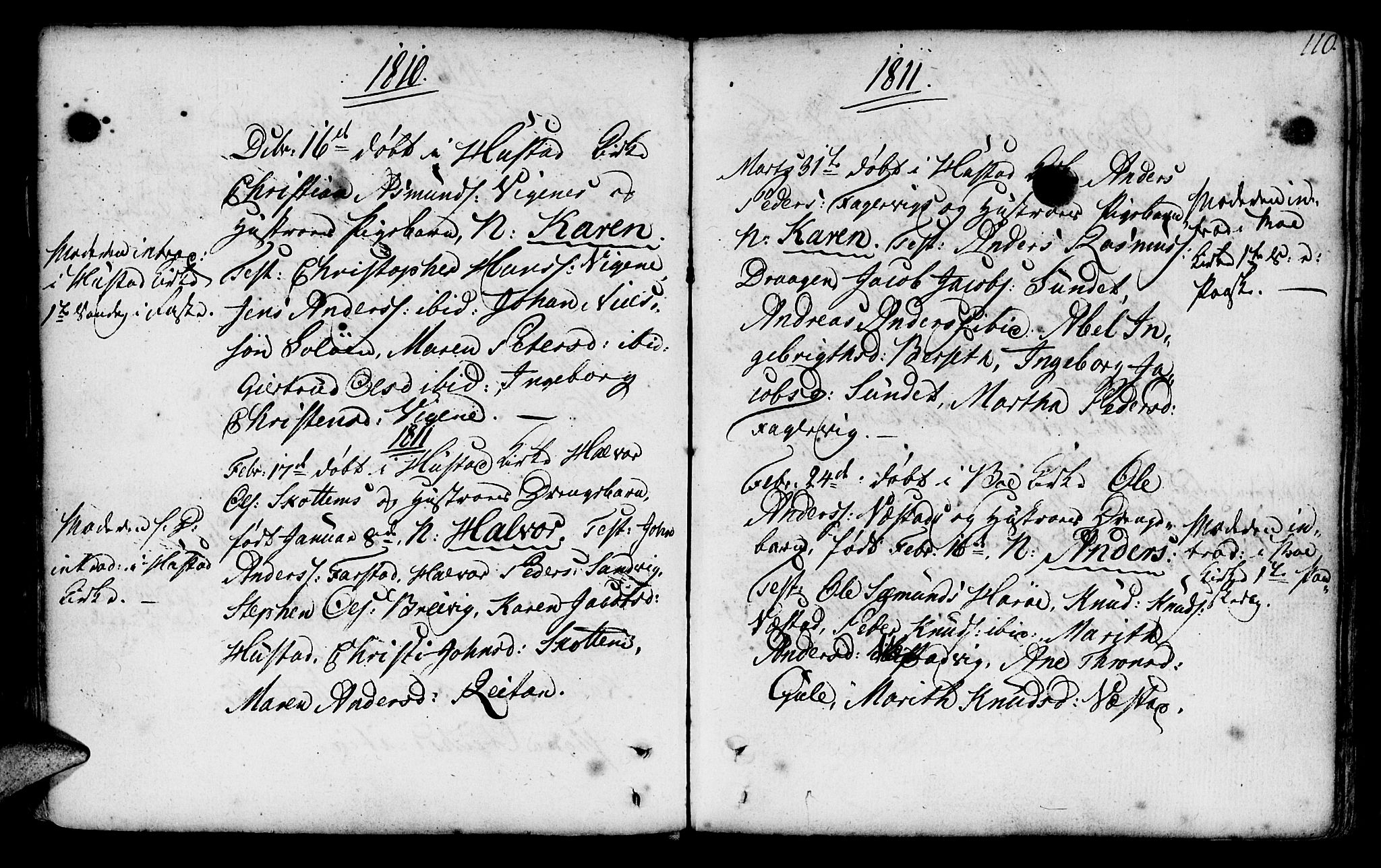 Ministerialprotokoller, klokkerbøker og fødselsregistre - Møre og Romsdal, SAT/A-1454/566/L0761: Parish register (official) no. 566A02 /1, 1767-1817, p. 110
