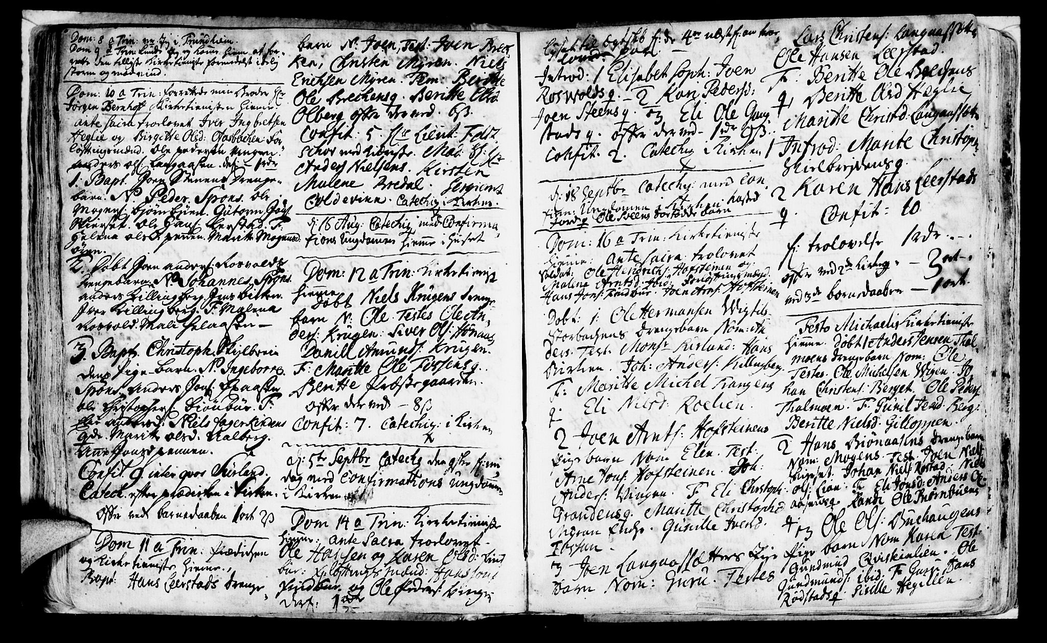 Ministerialprotokoller, klokkerbøker og fødselsregistre - Nord-Trøndelag, AV/SAT-A-1458/701/L0002: Parish register (official) no. 701A02 /1, 1738-1752