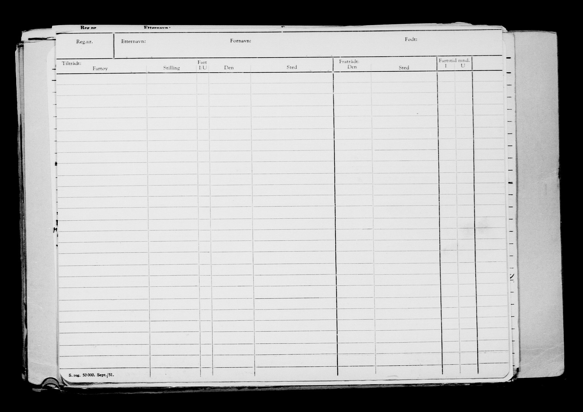 Direktoratet for sjømenn, AV/RA-S-3545/G/Gb/L0168: Hovedkort, 1919, p. 2