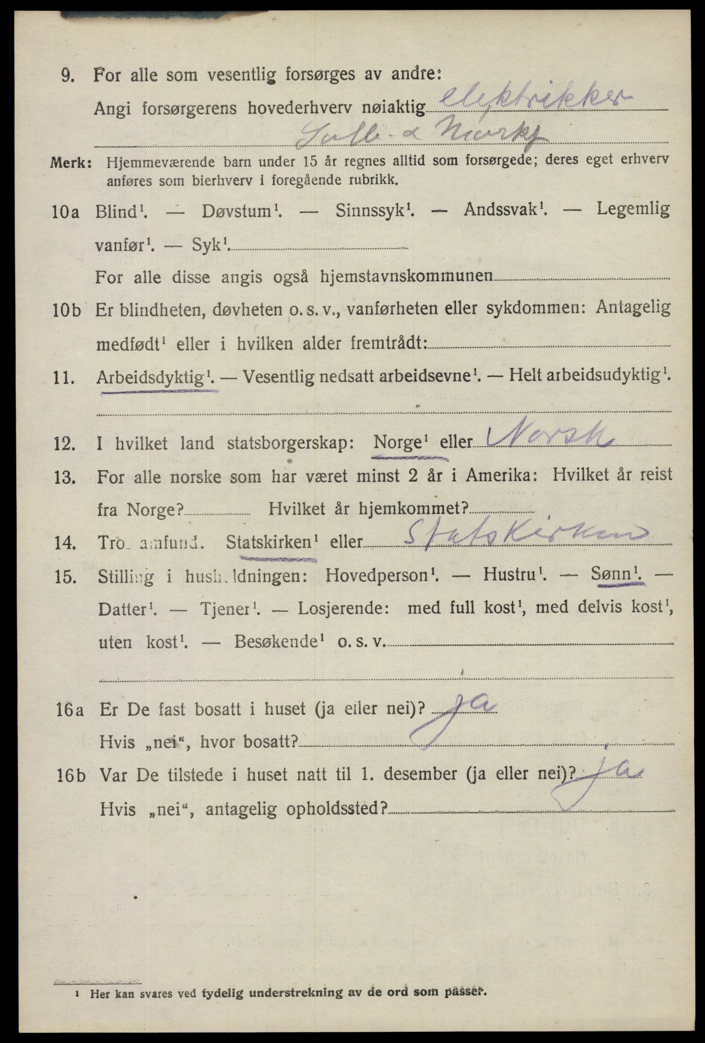 SAO, 1920 census for Askim, 1920, p. 11050