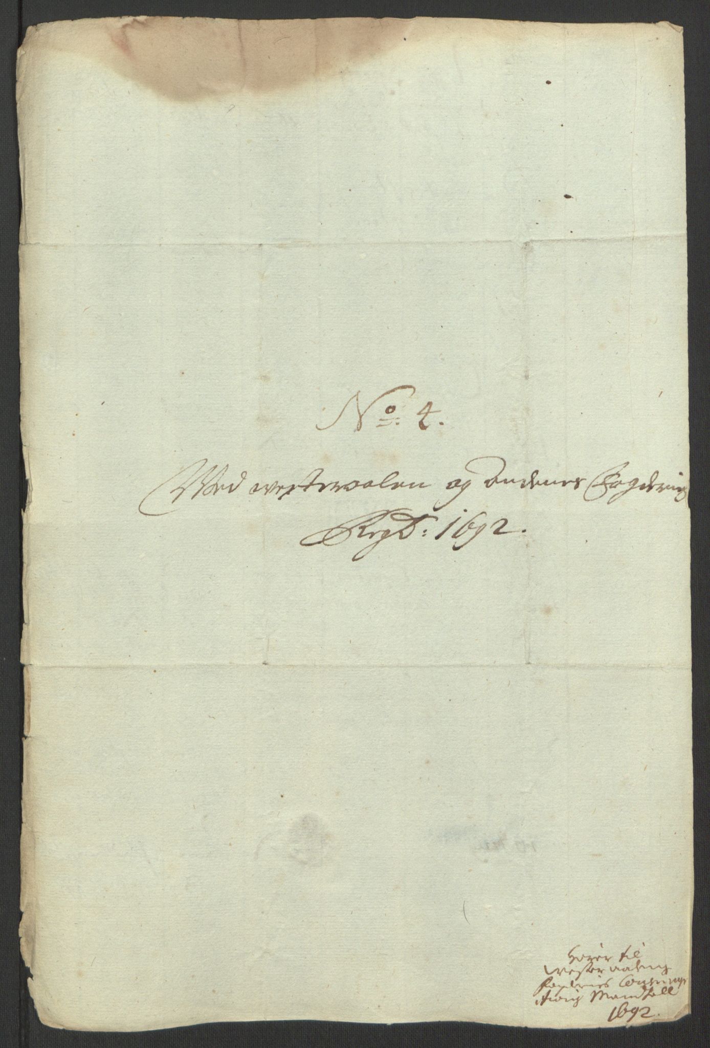 Rentekammeret inntil 1814, Reviderte regnskaper, Fogderegnskap, RA/EA-4092/R67/L4676: Fogderegnskap Vesterålen, Andenes og Lofoten, 1691-1693, p. 137