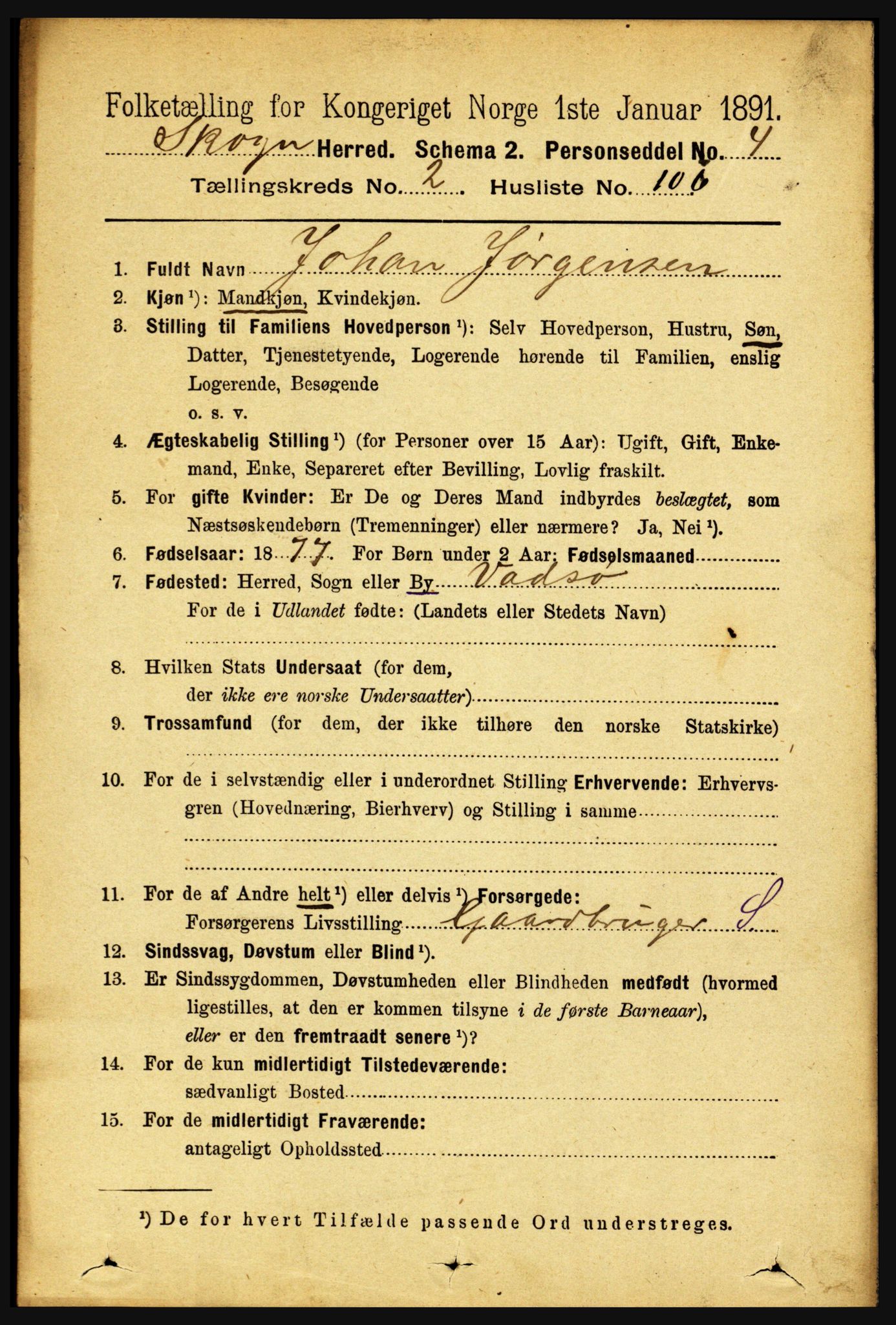 RA, 1891 census for 1719 Skogn, 1891, p. 1528