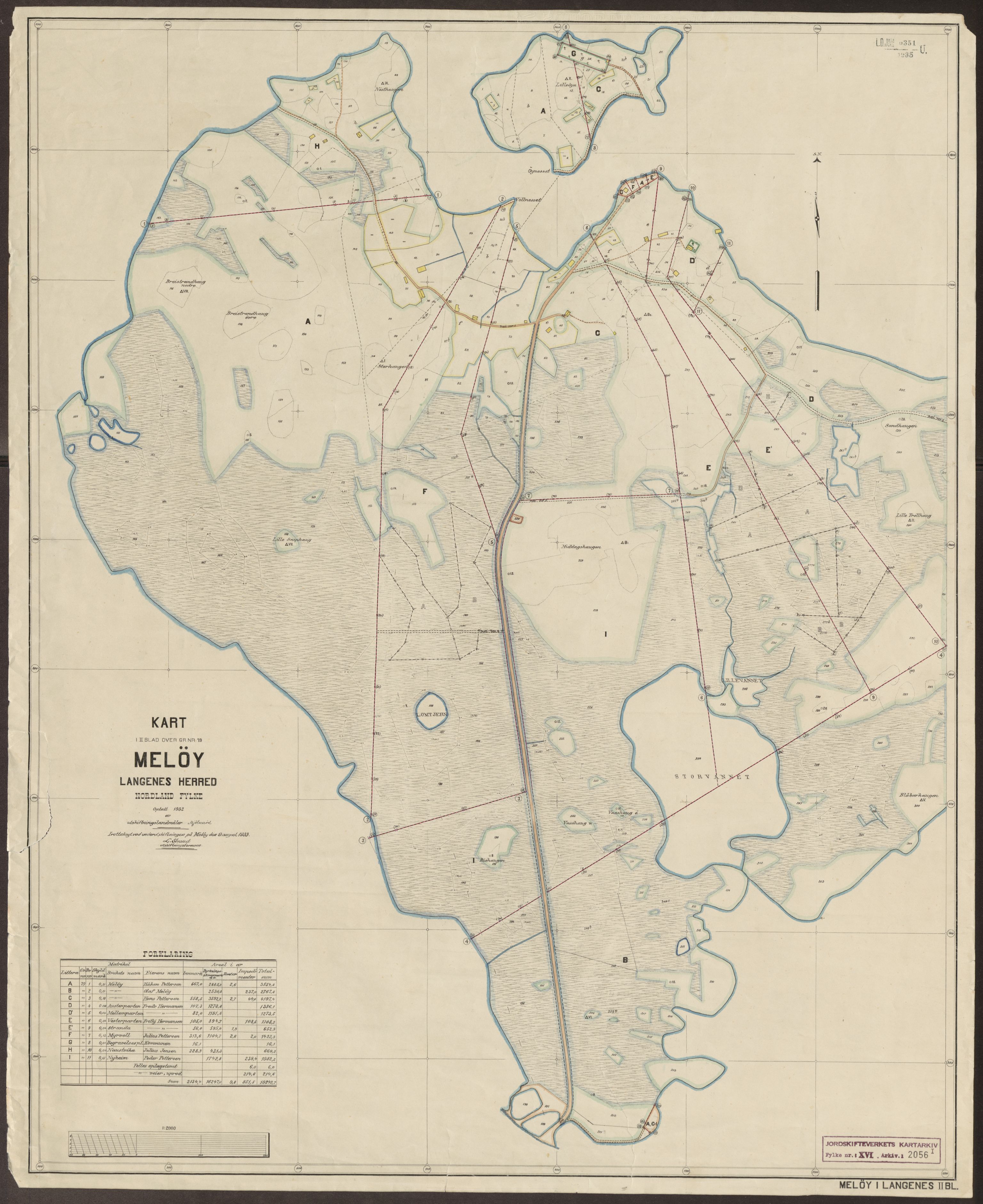 Jordskifteverkets kartarkiv, AV/RA-S-3929/T, 1859-1988, p. 2520