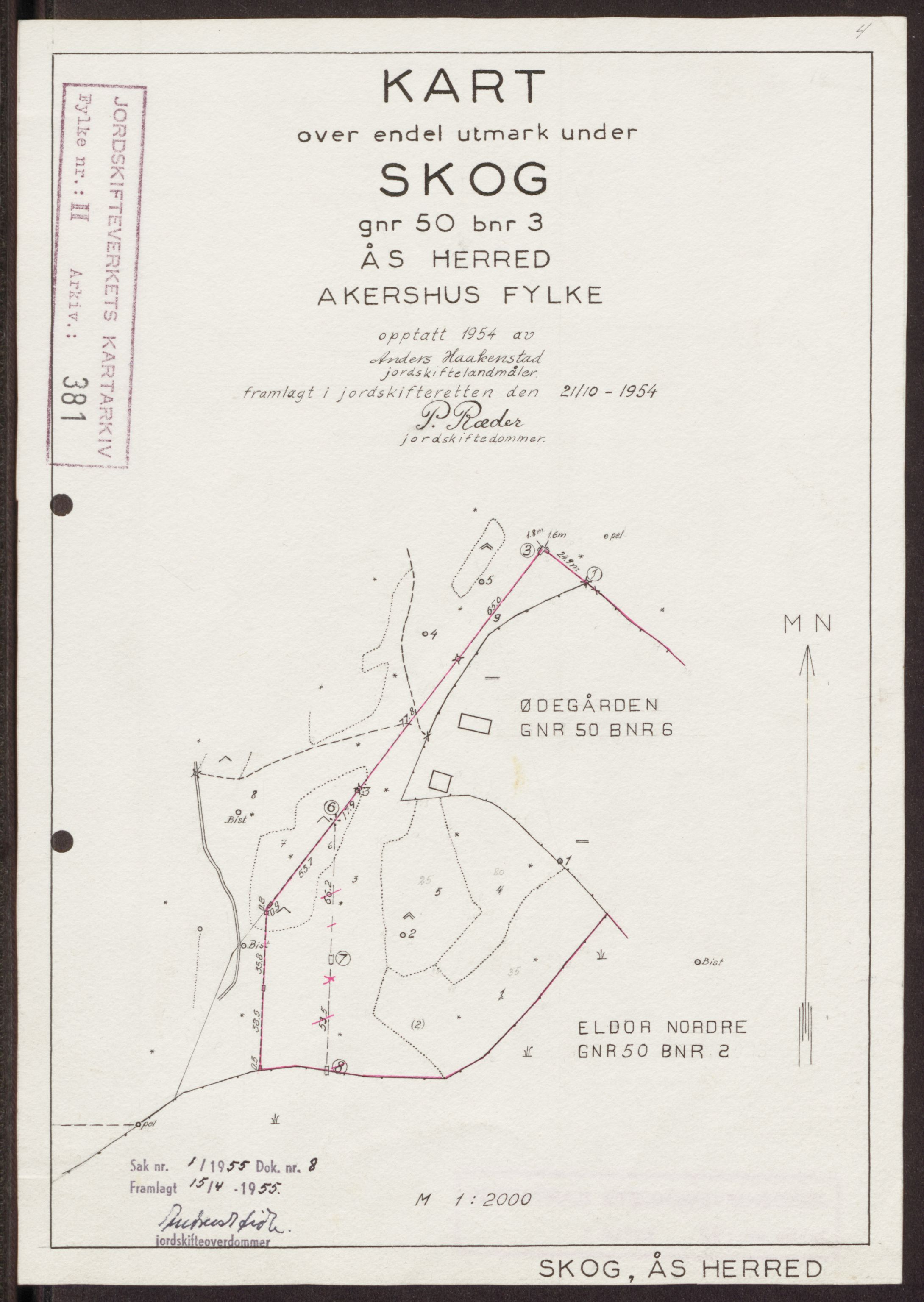 Jordskifteverkets kartarkiv, RA/S-3929/T, 1859-1988, p. 479