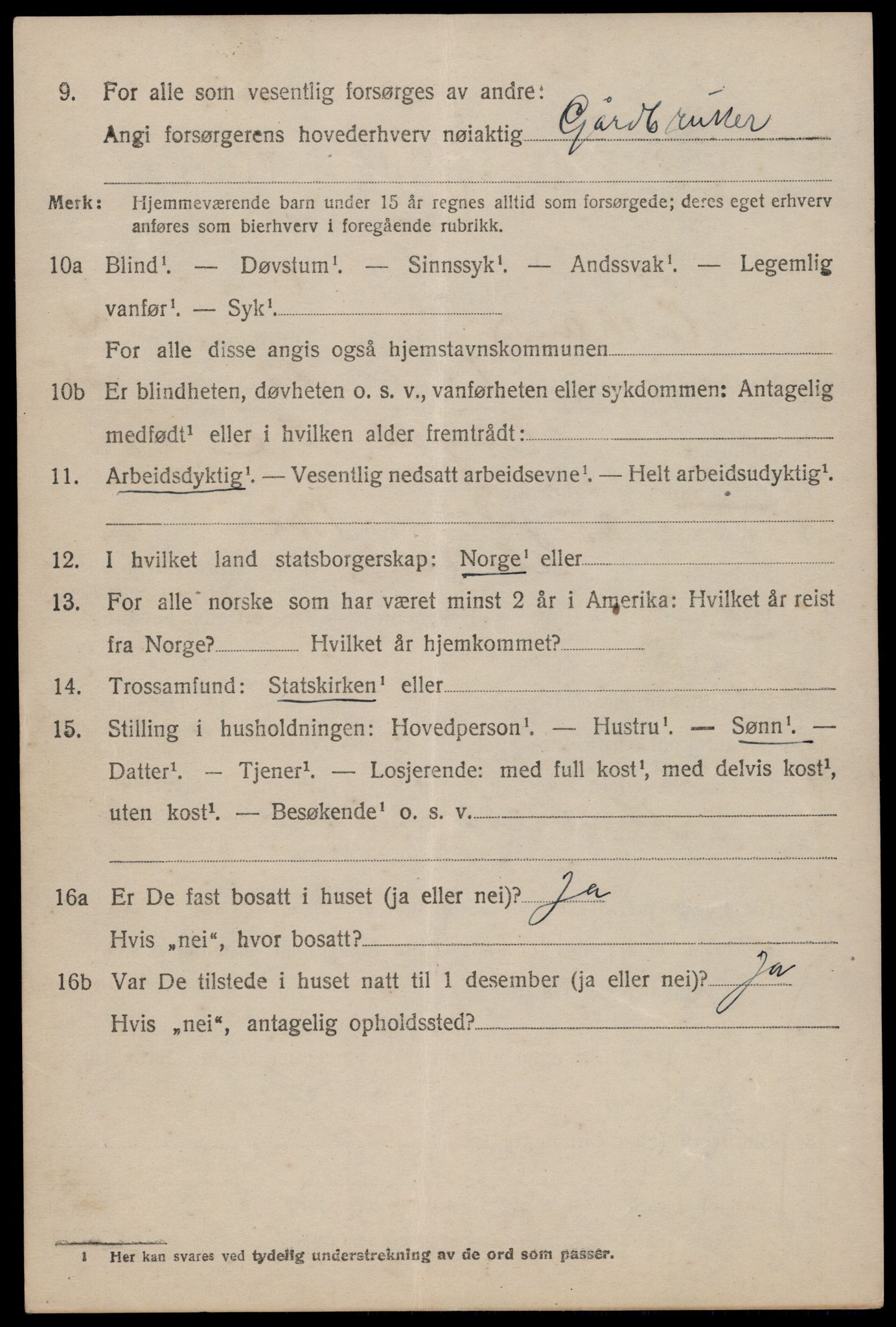 SAST, 1920 census for Hetland, 1920, p. 6270