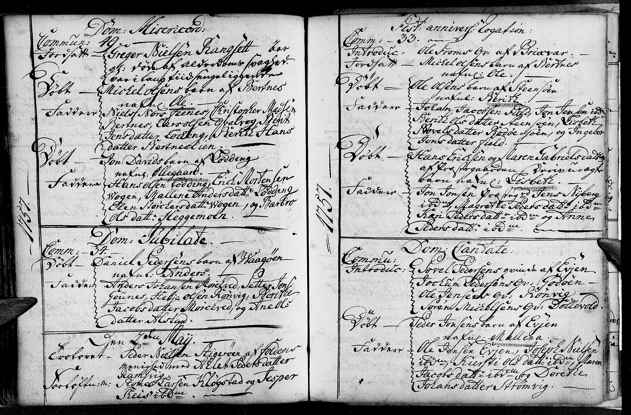 Ministerialprotokoller, klokkerbøker og fødselsregistre - Nordland, AV/SAT-A-1459/801/L0002: Parish register (official) no. 801A02, 1744-1761