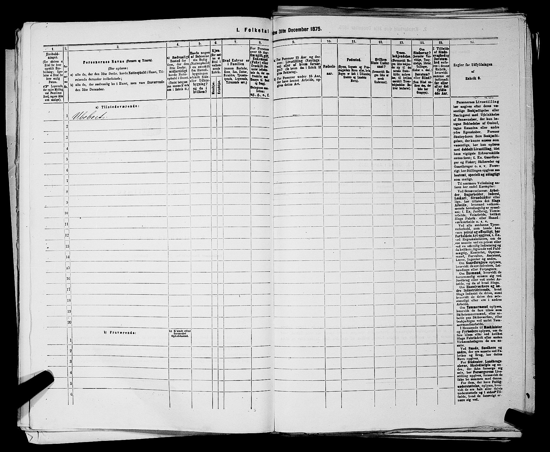 RA, 1875 census for 0137P Våler, 1875, p. 248