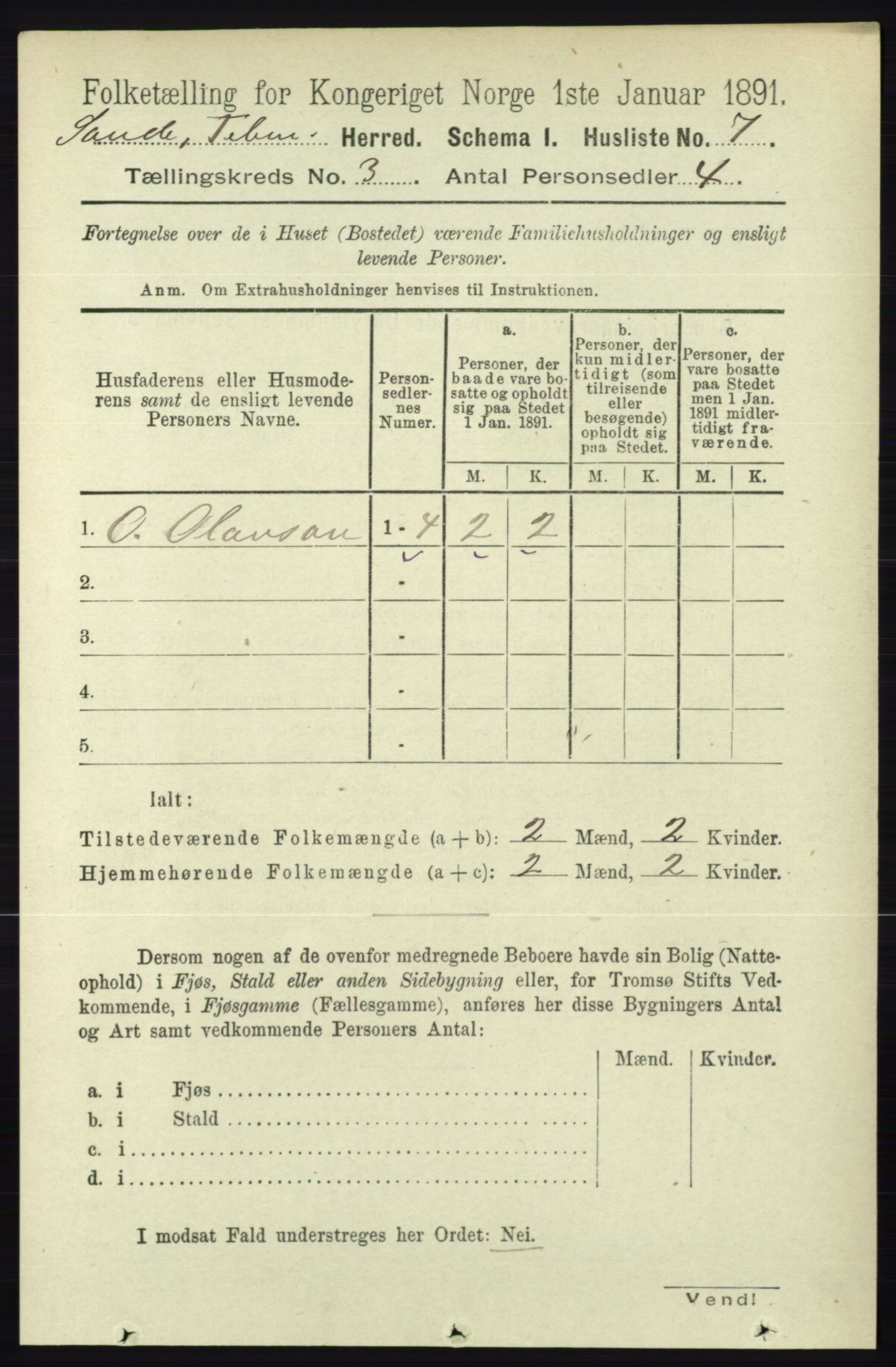 RA, 1891 census for 0822 Sauherad, 1891, p. 674