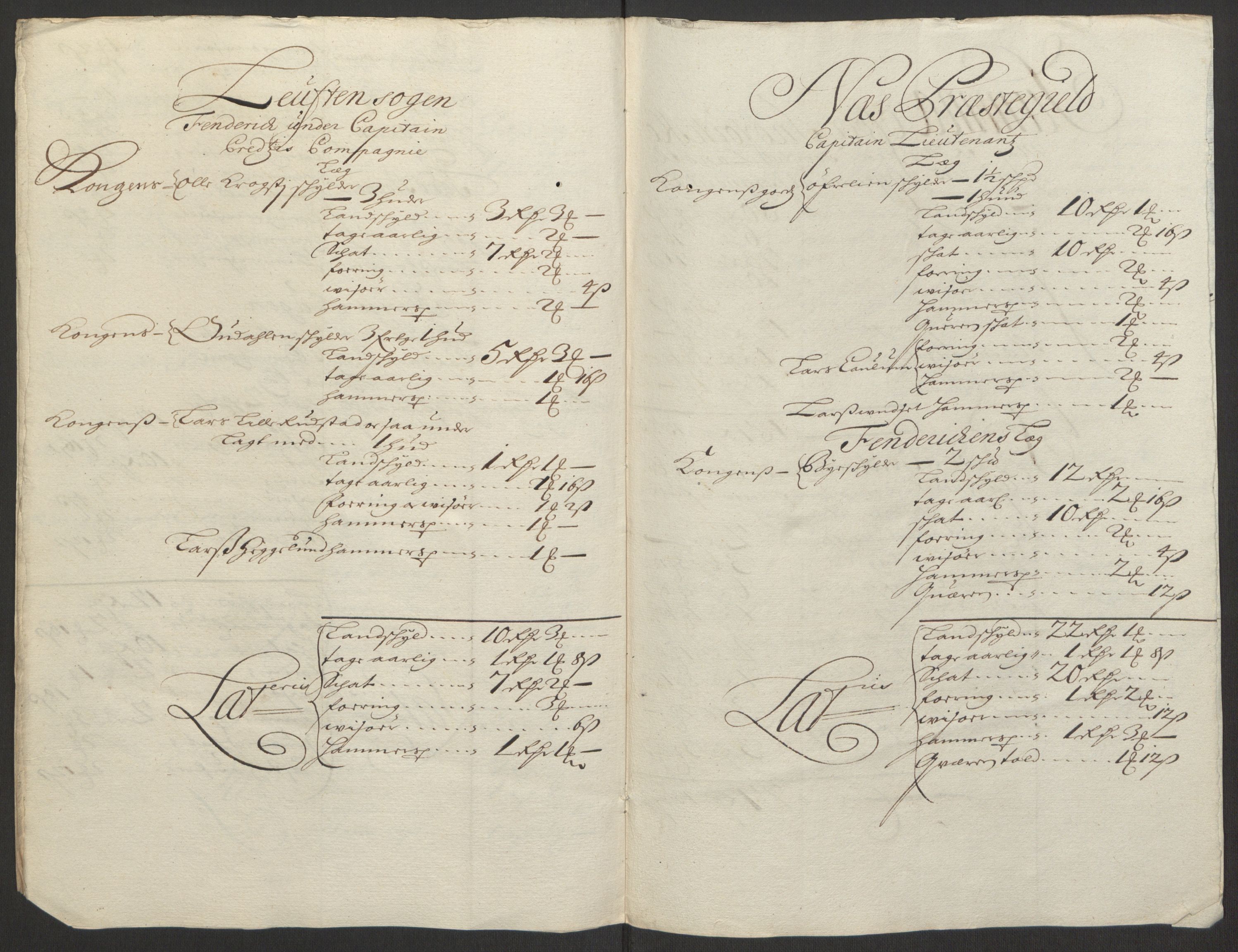 Rentekammeret inntil 1814, Reviderte regnskaper, Fogderegnskap, AV/RA-EA-4092/R16/L1035: Fogderegnskap Hedmark, 1694, p. 141