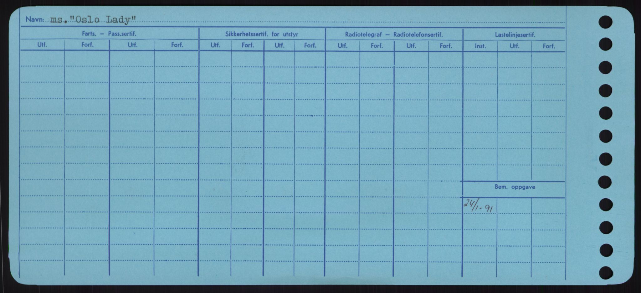 Sjøfartsdirektoratet med forløpere, Skipsmålingen, RA/S-1627/H/Hd/L0028: Fartøy, O, p. 470