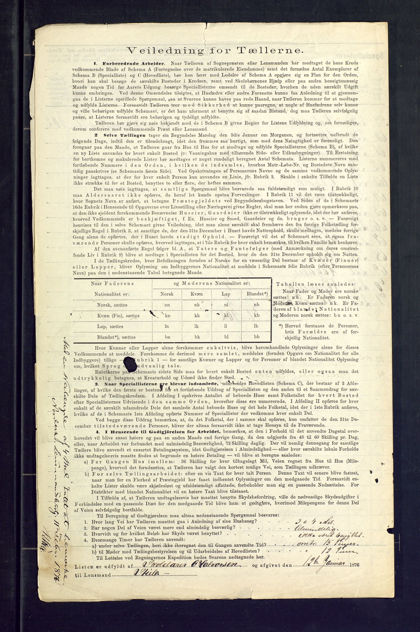 SAKO, 1875 census for 0613L Norderhov/Norderhov, Haug og Lunder, 1875, p. 4