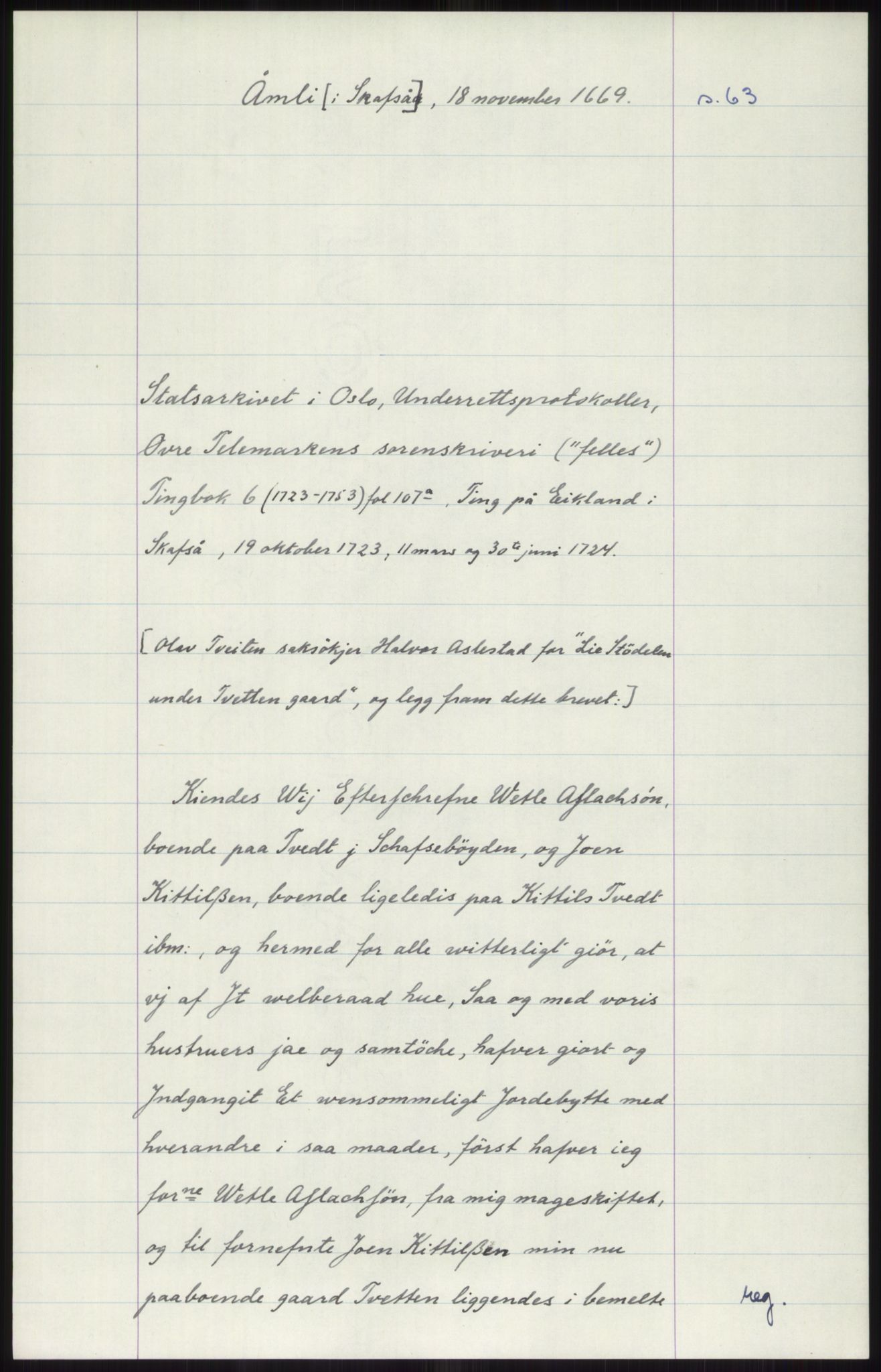 Samlinger til kildeutgivelse, Diplomavskriftsamlingen, AV/RA-EA-4053/H/Ha, p. 2095