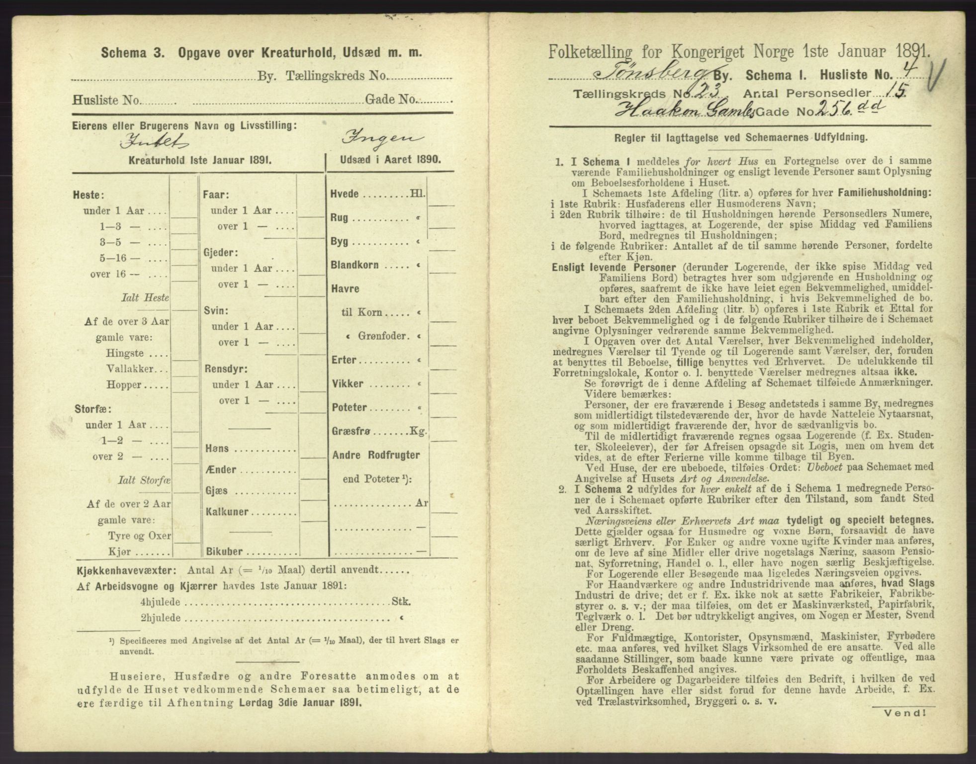 RA, 1891 census for 0705 Tønsberg, 1891, p. 750