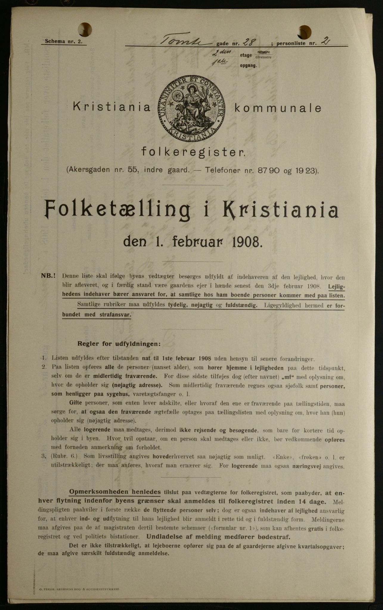 OBA, Municipal Census 1908 for Kristiania, 1908, p. 102241