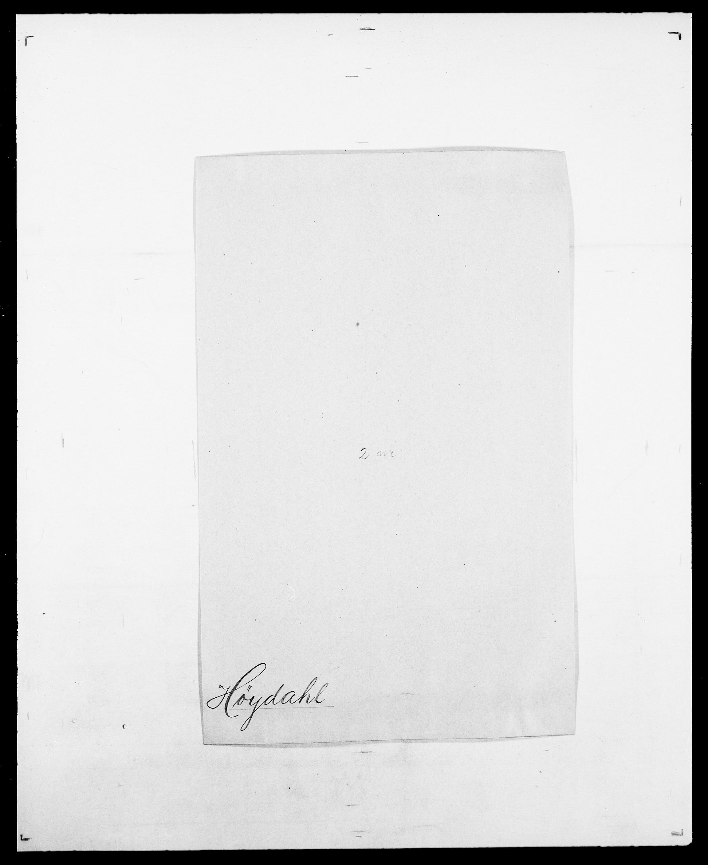 Delgobe, Charles Antoine - samling, SAO/PAO-0038/D/Da/L0019: van der Hude - Joys, p. 406