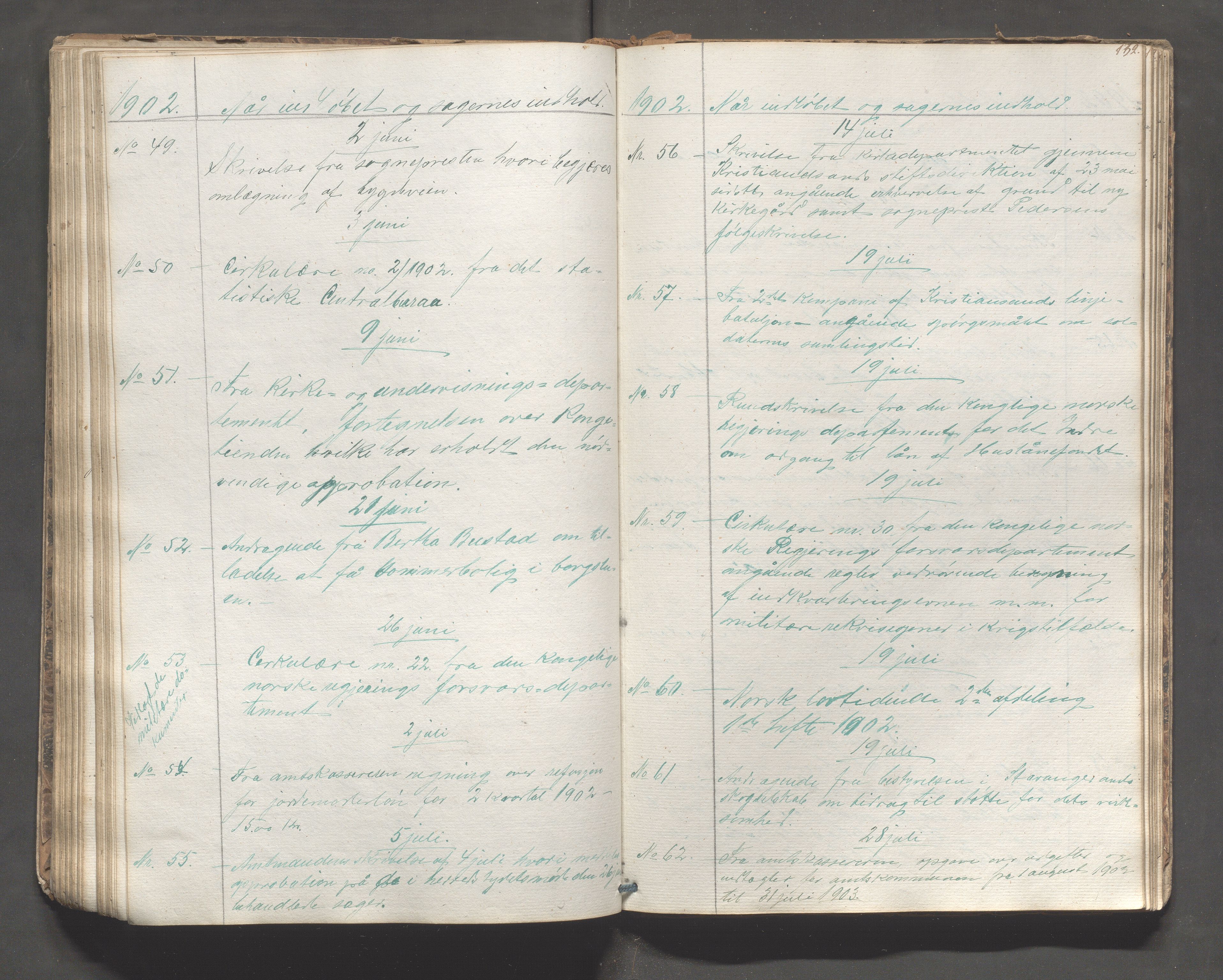 Nedstrand kommune - Formannskapet, IKAR/K-100244/C/L0001: Journal, 1837-1908, p. 132