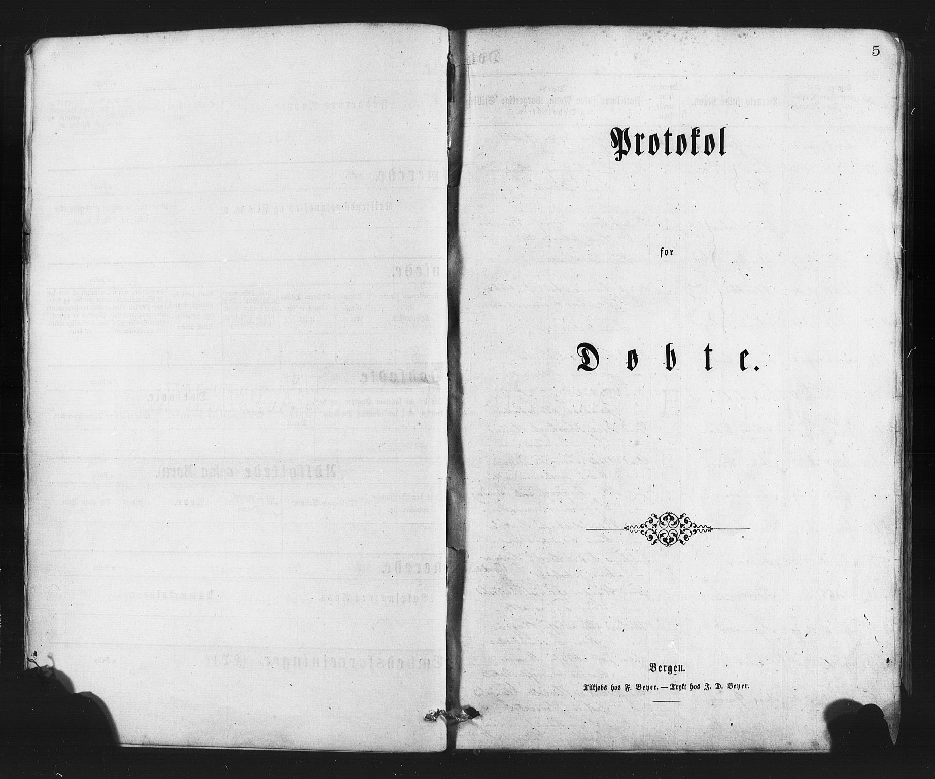 Fjelberg sokneprestembete, SAB/A-75201/H/Haa: Parish register (official) no. A 8, 1866-1879, p. 5