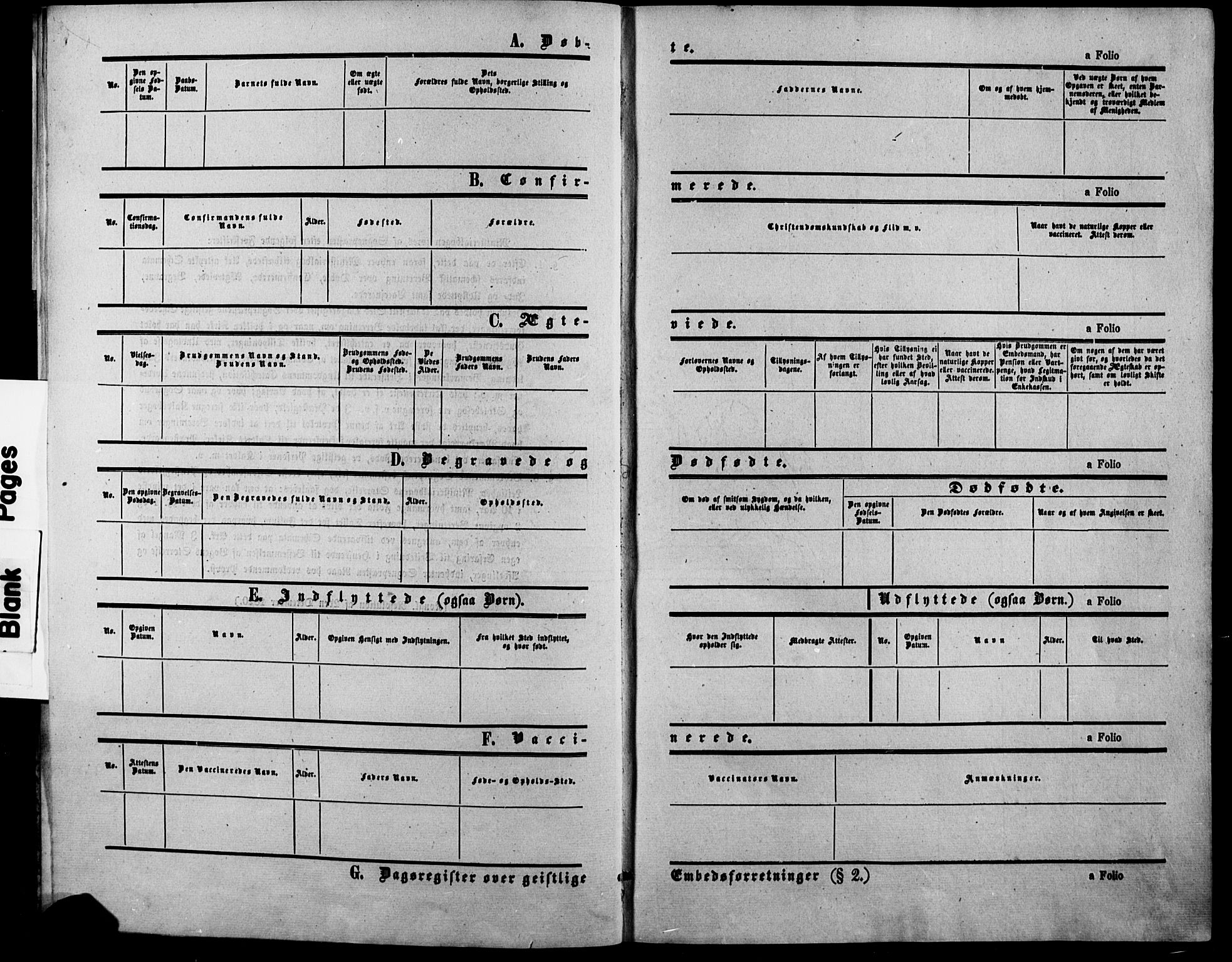 Lesja prestekontor, SAH/PREST-068/H/Ha/Haa/L0007: Parish register (official) no. 7, 1854-1862