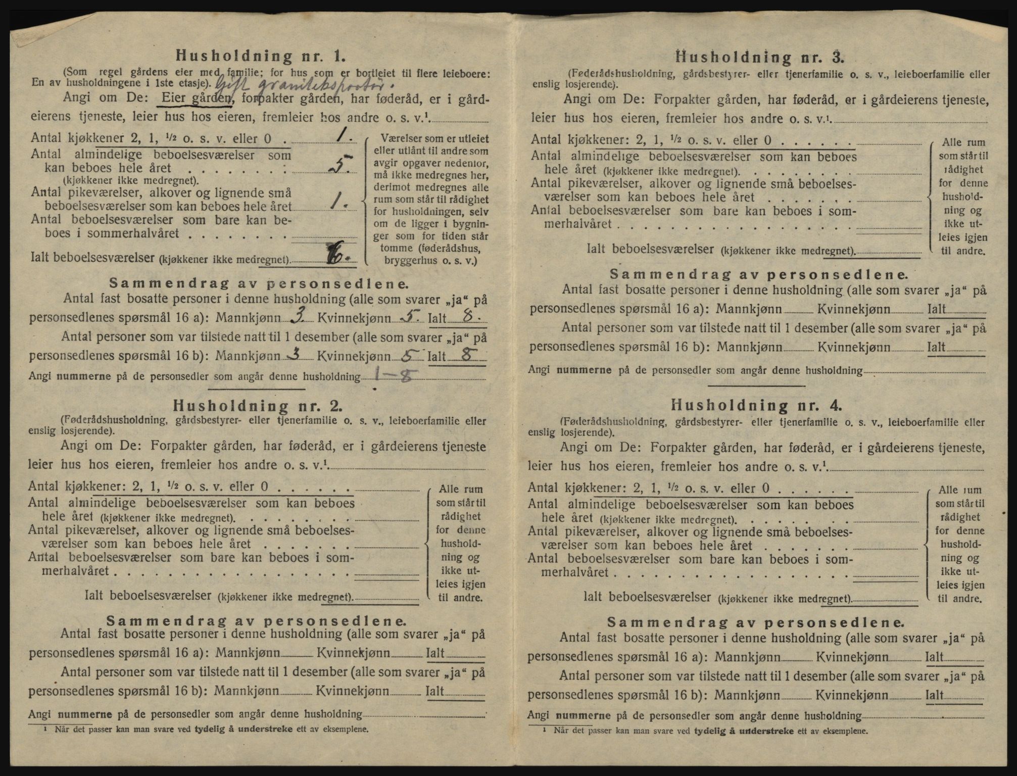 SAO, 1920 census for Kråkerøy, 1920, p. 1015