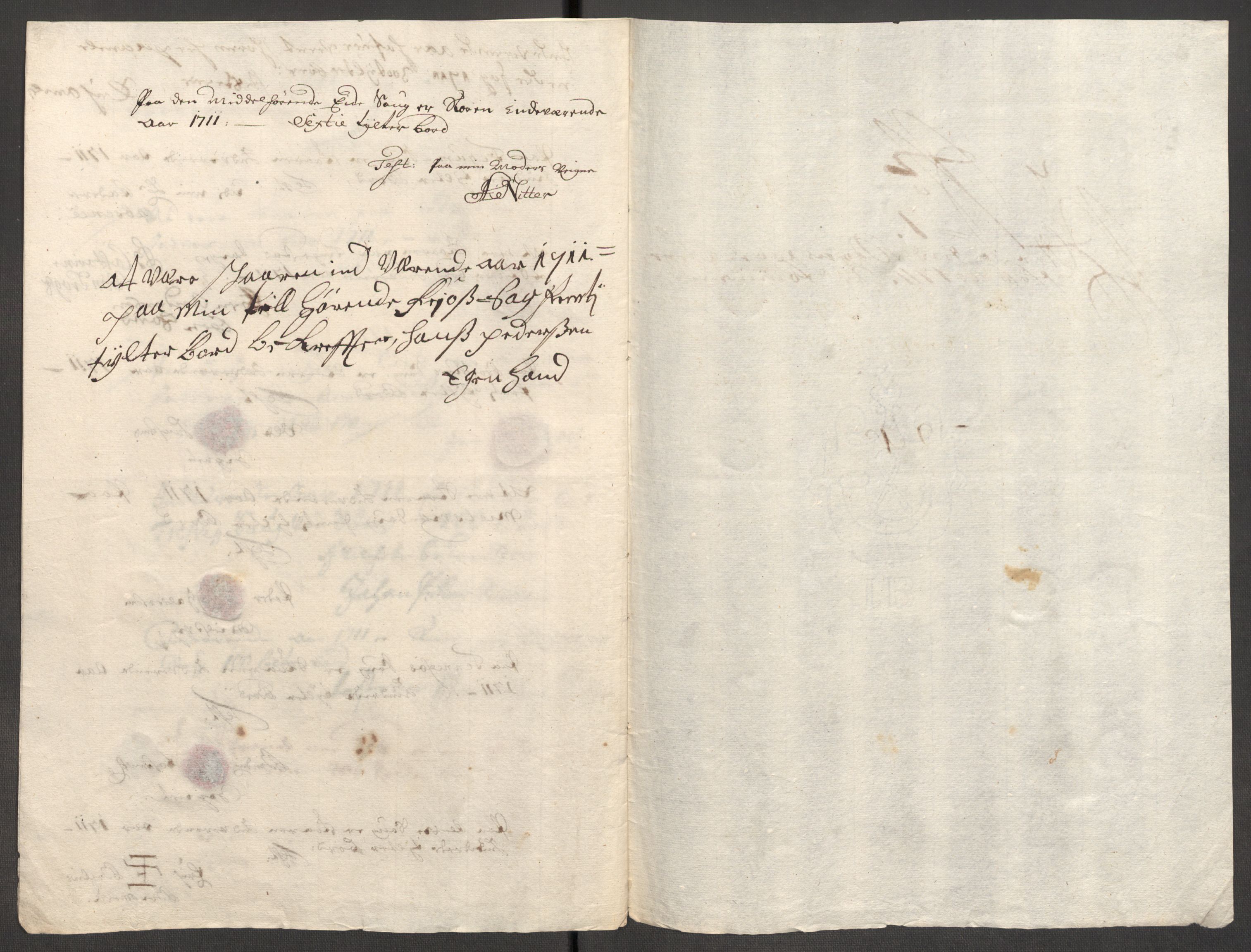 Rentekammeret inntil 1814, Reviderte regnskaper, Fogderegnskap, AV/RA-EA-4092/R52/L3317: Fogderegnskap Sogn, 1711, p. 141
