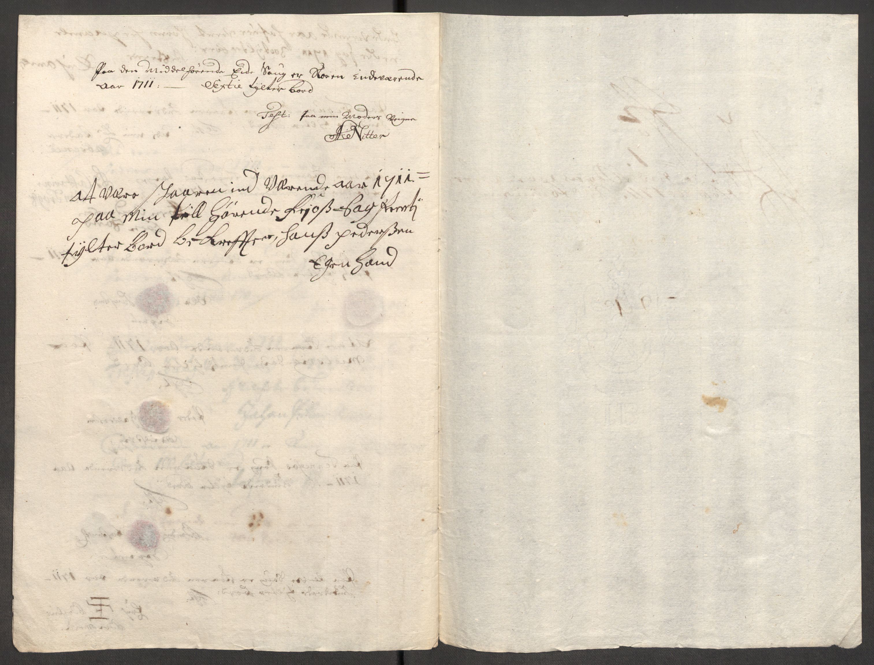 Rentekammeret inntil 1814, Reviderte regnskaper, Fogderegnskap, RA/EA-4092/R52/L3317: Fogderegnskap Sogn, 1711, p. 141