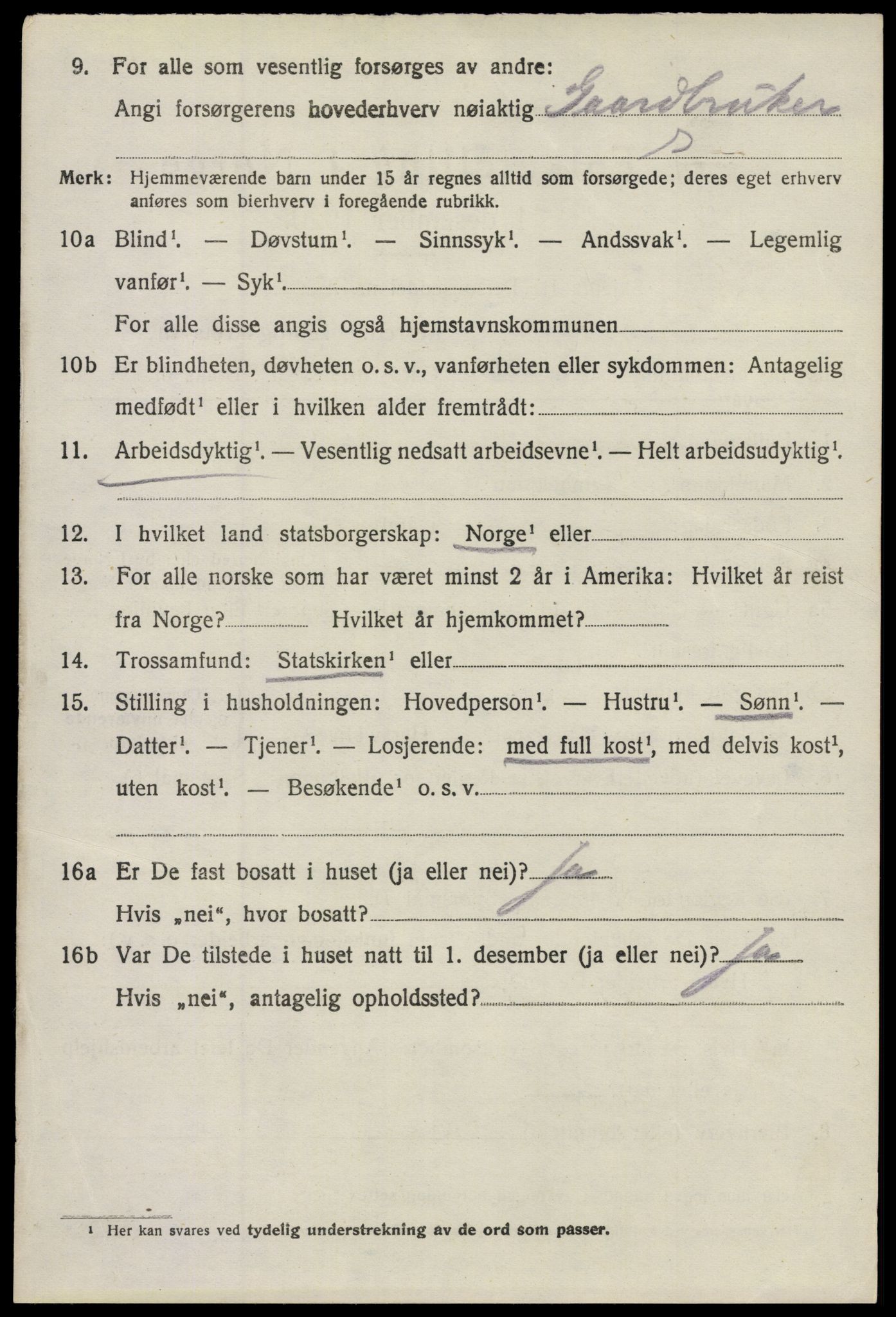 SAO, 1920 census for Glemmen, 1920, p. 24822