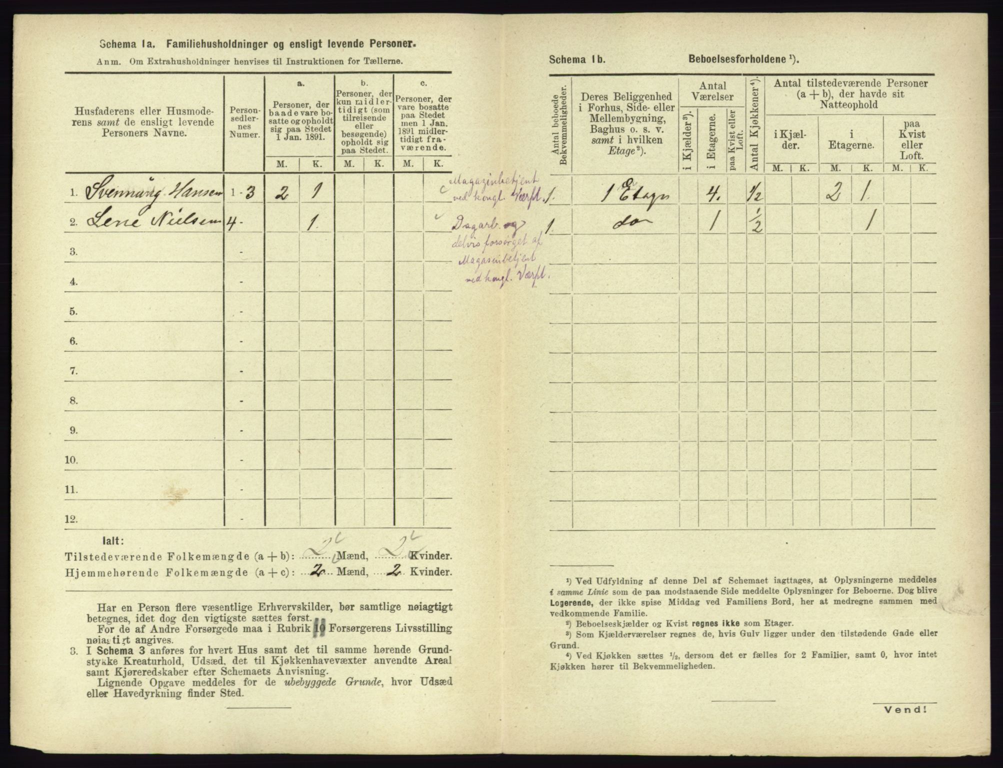 RA, 1891 census for 0703 Horten, 1891, p. 714