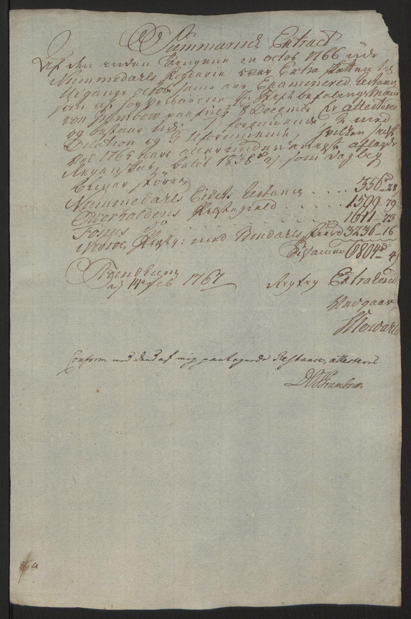 Rentekammeret inntil 1814, Reviderte regnskaper, Fogderegnskap, RA/EA-4092/R64/L4502: Ekstraskatten Namdal, 1762-1772, p. 229