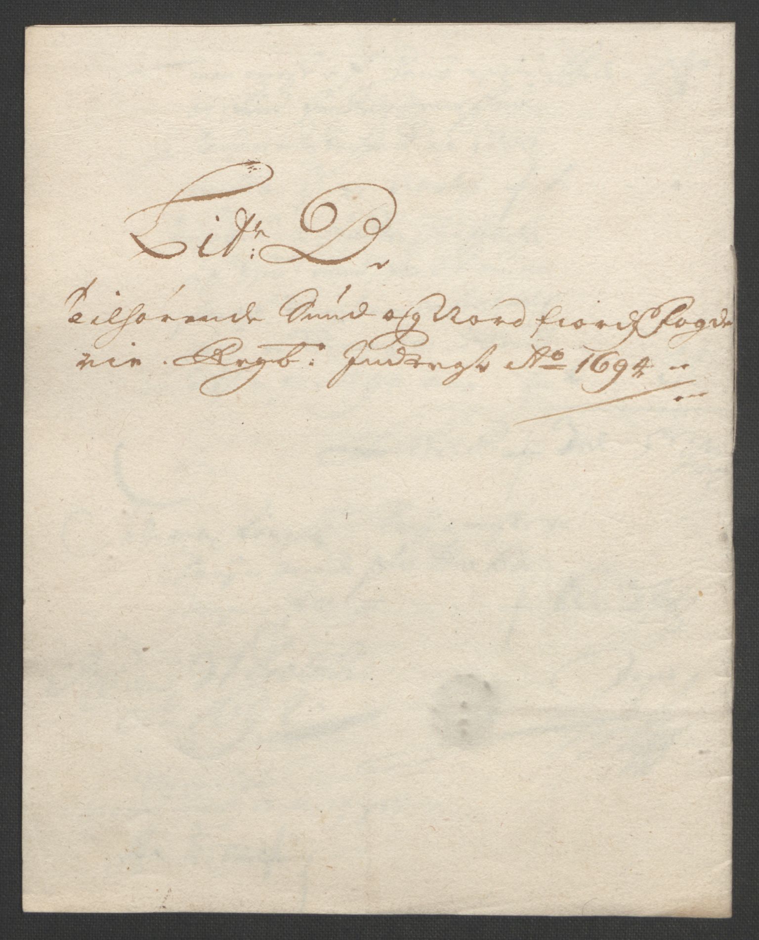 Rentekammeret inntil 1814, Reviderte regnskaper, Fogderegnskap, RA/EA-4092/R53/L3421: Fogderegnskap Sunn- og Nordfjord, 1693-1694, p. 312