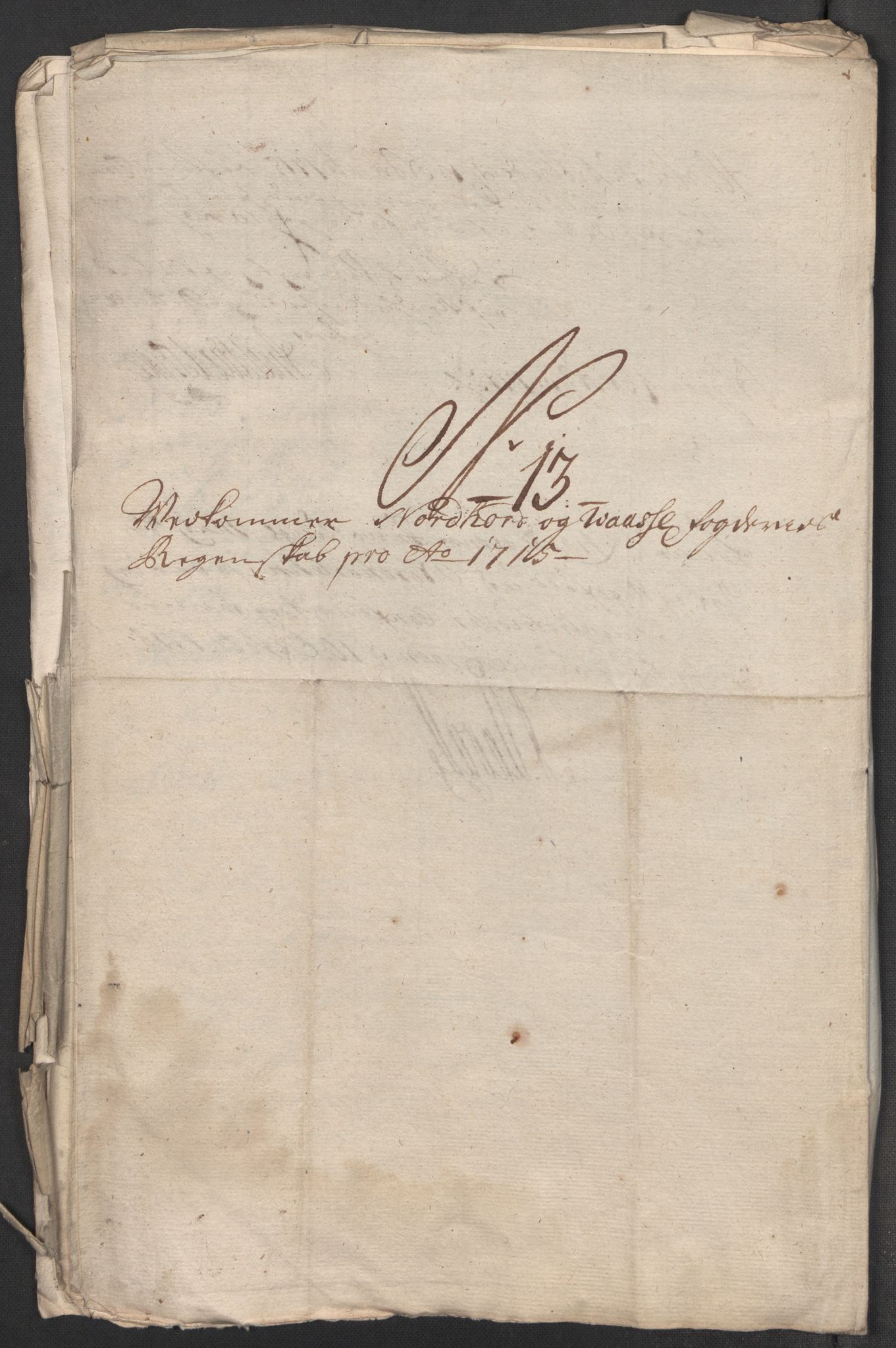 Rentekammeret inntil 1814, Reviderte regnskaper, Fogderegnskap, AV/RA-EA-4092/R51/L3198: Fogderegnskap Nordhordland og Voss, 1715, p. 119