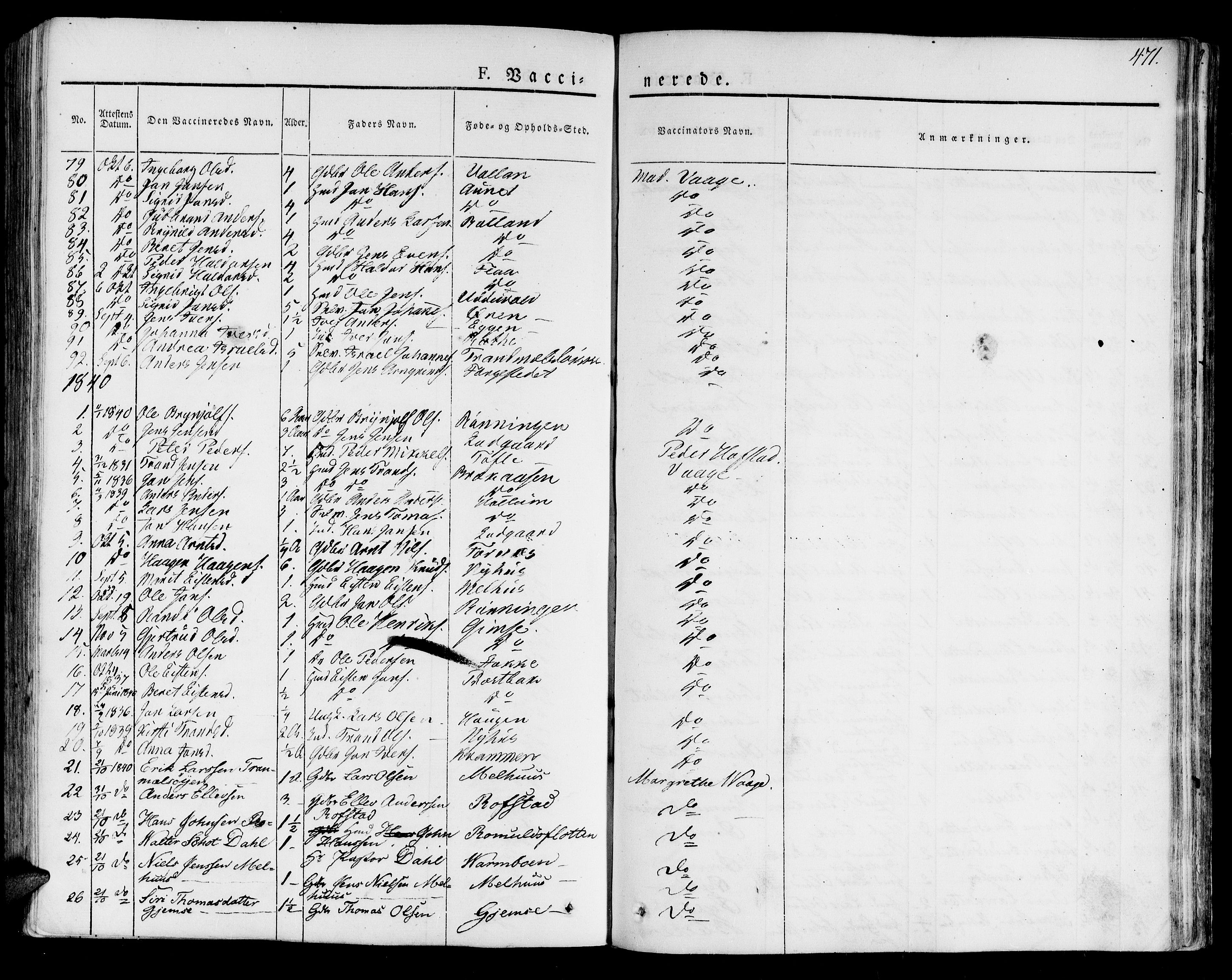 Ministerialprotokoller, klokkerbøker og fødselsregistre - Sør-Trøndelag, SAT/A-1456/691/L1070: Parish register (official) no. 691A05 /1, 1826-1841, p. 471