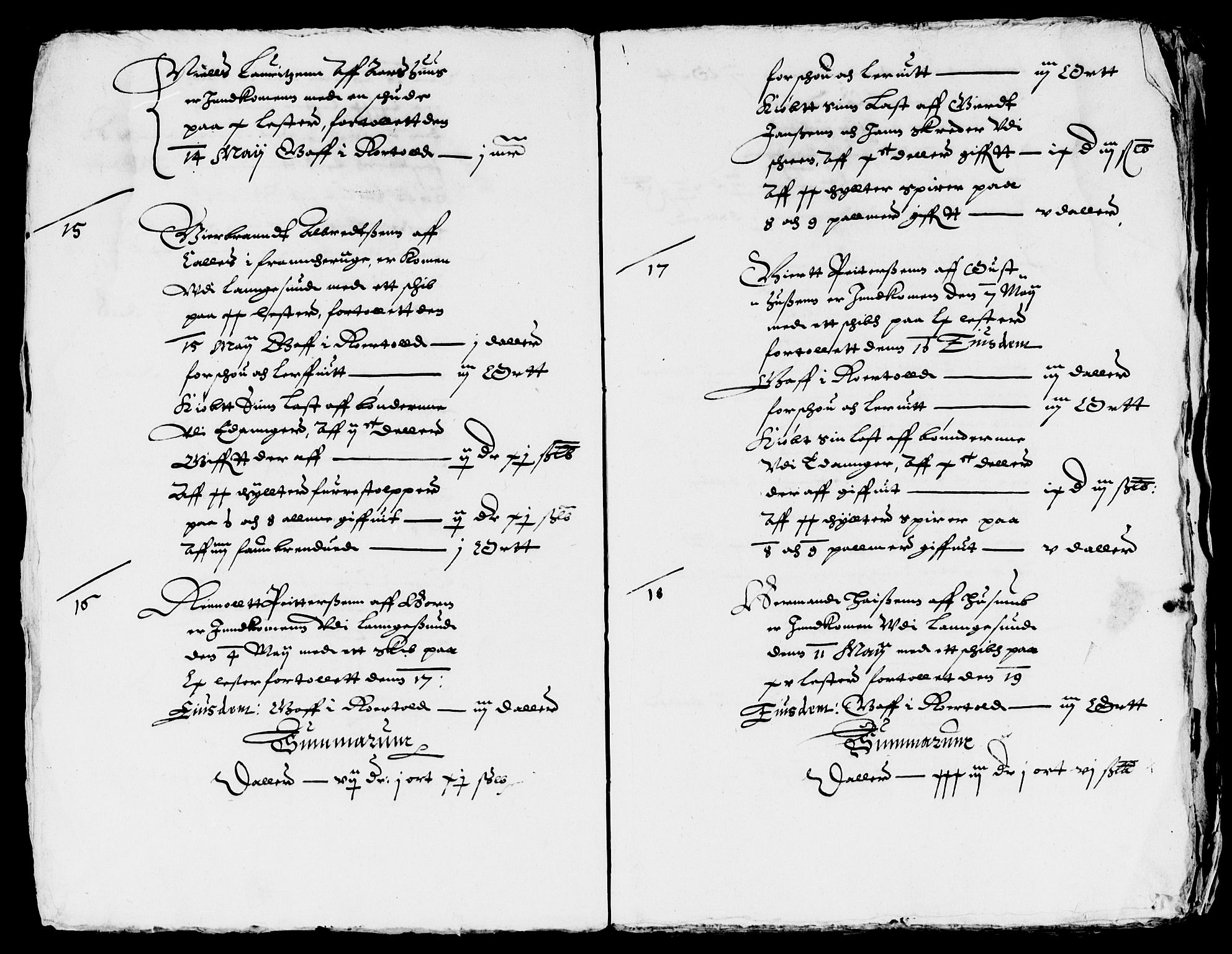 Rentekammeret inntil 1814, Reviderte regnskaper, Lensregnskaper, AV/RA-EA-5023/R/Rb/Rbp/L0003: Bratsberg len, 1608-1611