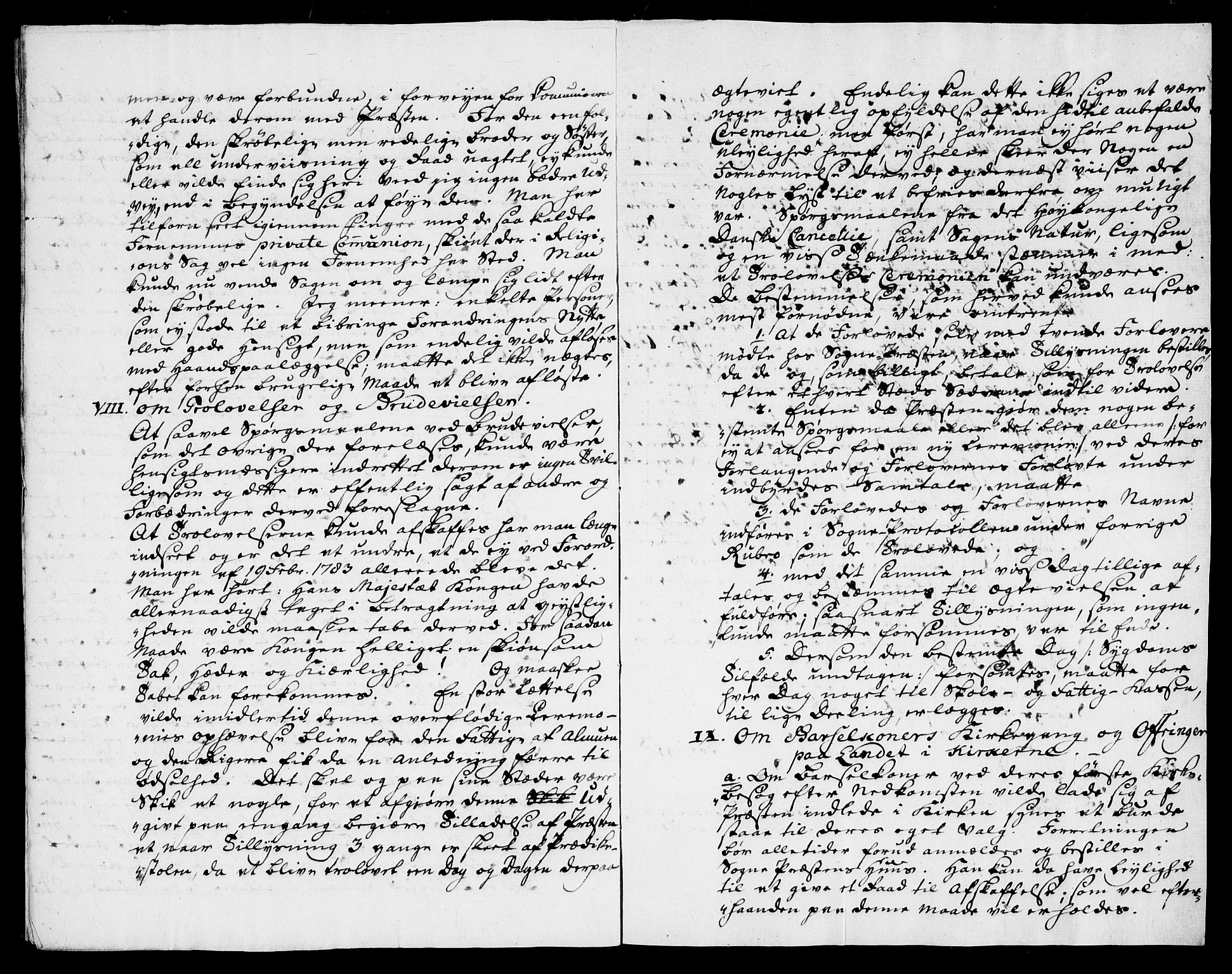 Danske Kanselli, Skapsaker, RA/EA-4061/F/L0127: Skap 16, pakke 76 III-76 V, 1791, p. 179