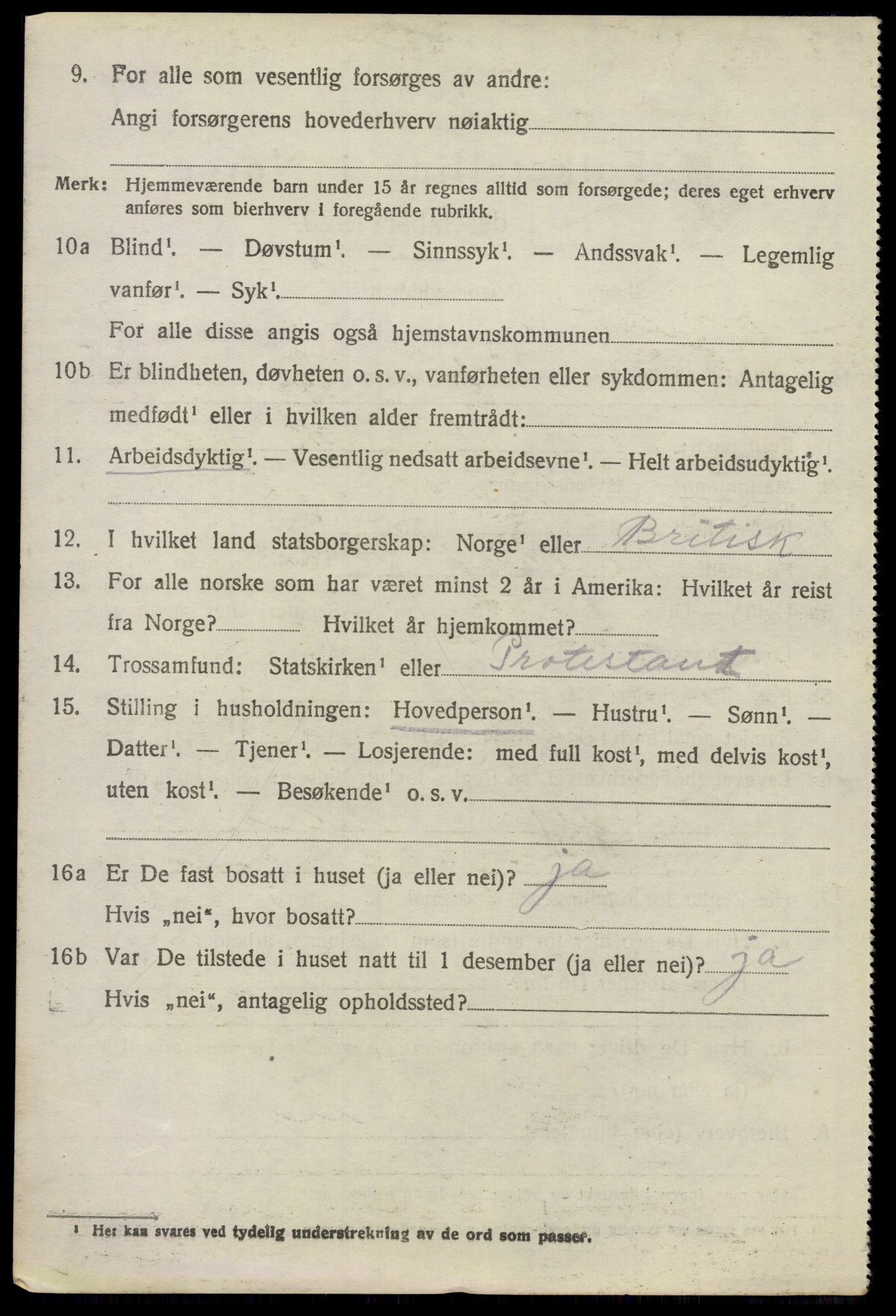 SAO, 1920 census for Asker, 1920, p. 8169