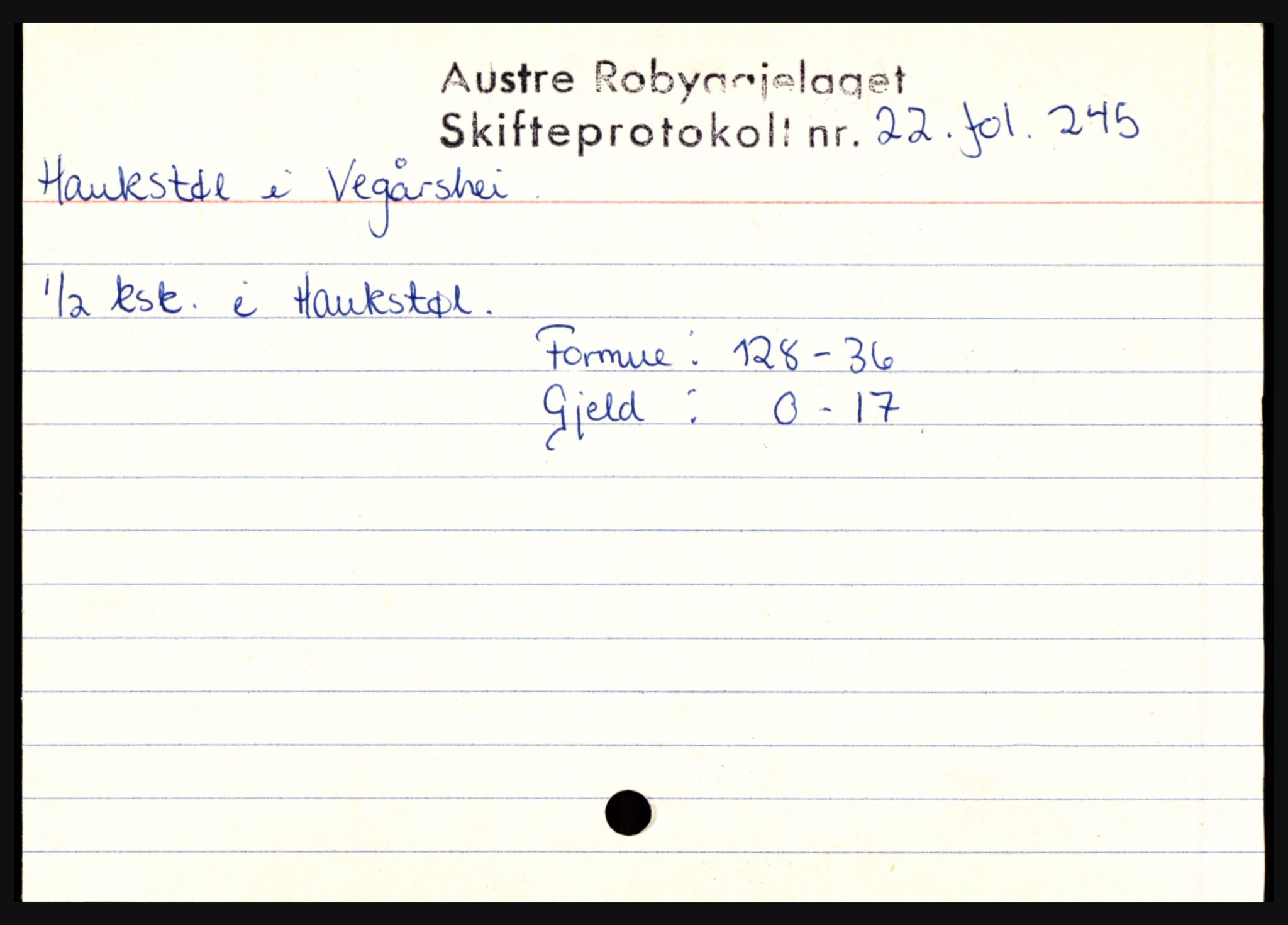 Østre Råbyggelag sorenskriveri, AV/SAK-1221-0016/H, p. 4541