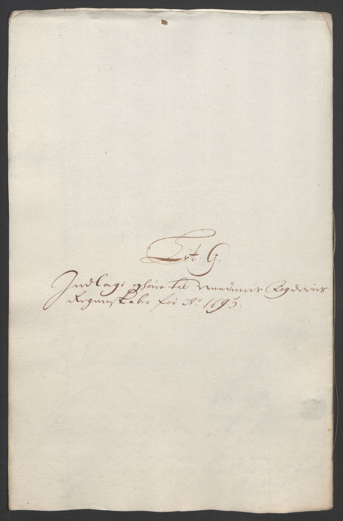 Rentekammeret inntil 1814, Reviderte regnskaper, Fogderegnskap, RA/EA-4092/R39/L2312: Fogderegnskap Nedenes, 1693-1695, p. 264