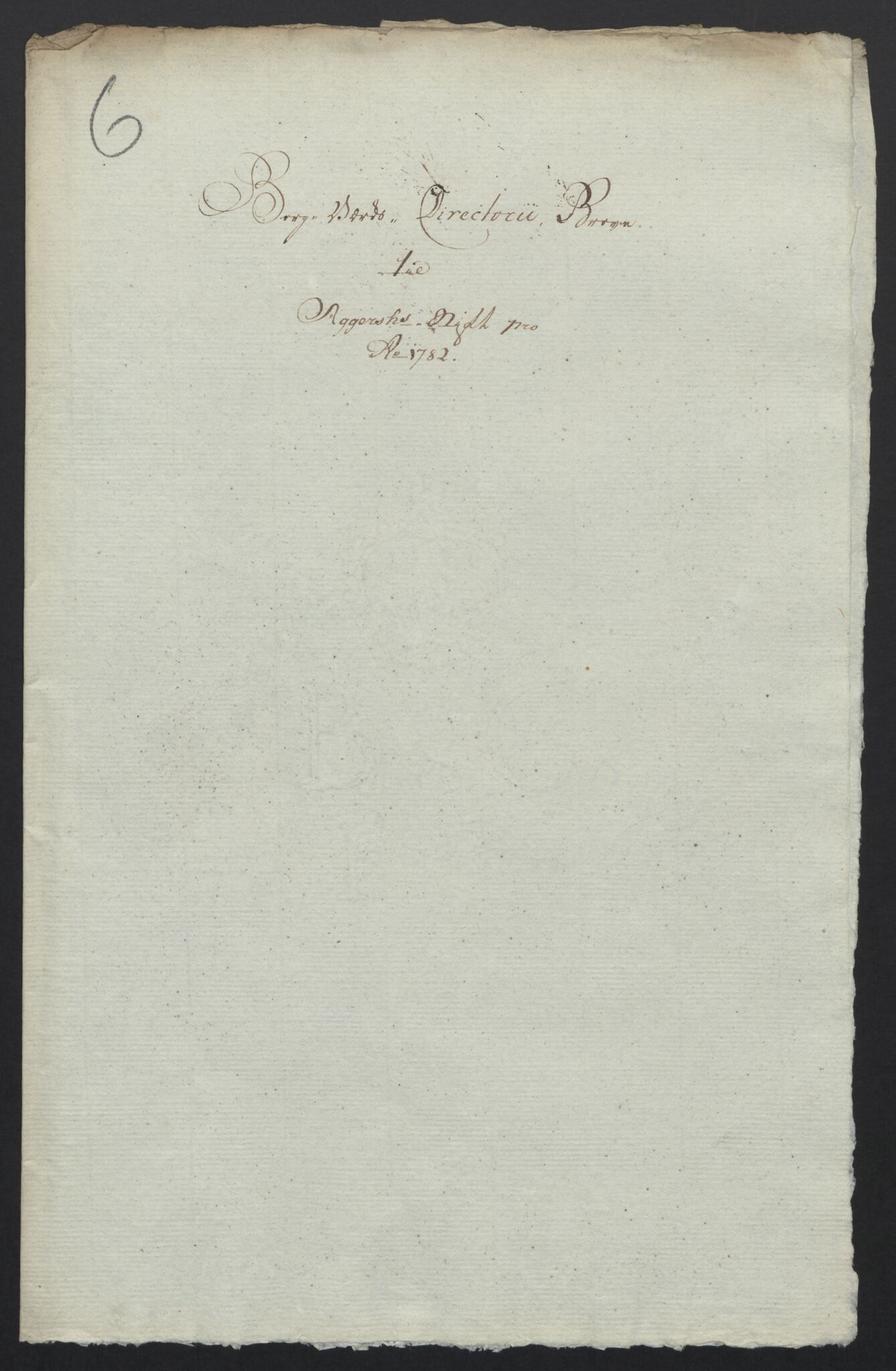 Kristiania stiftamt, SAO/A-10386/E/Ea/Eai/L0001: Bergverksdirektoriet, 1773-1785, p. 58