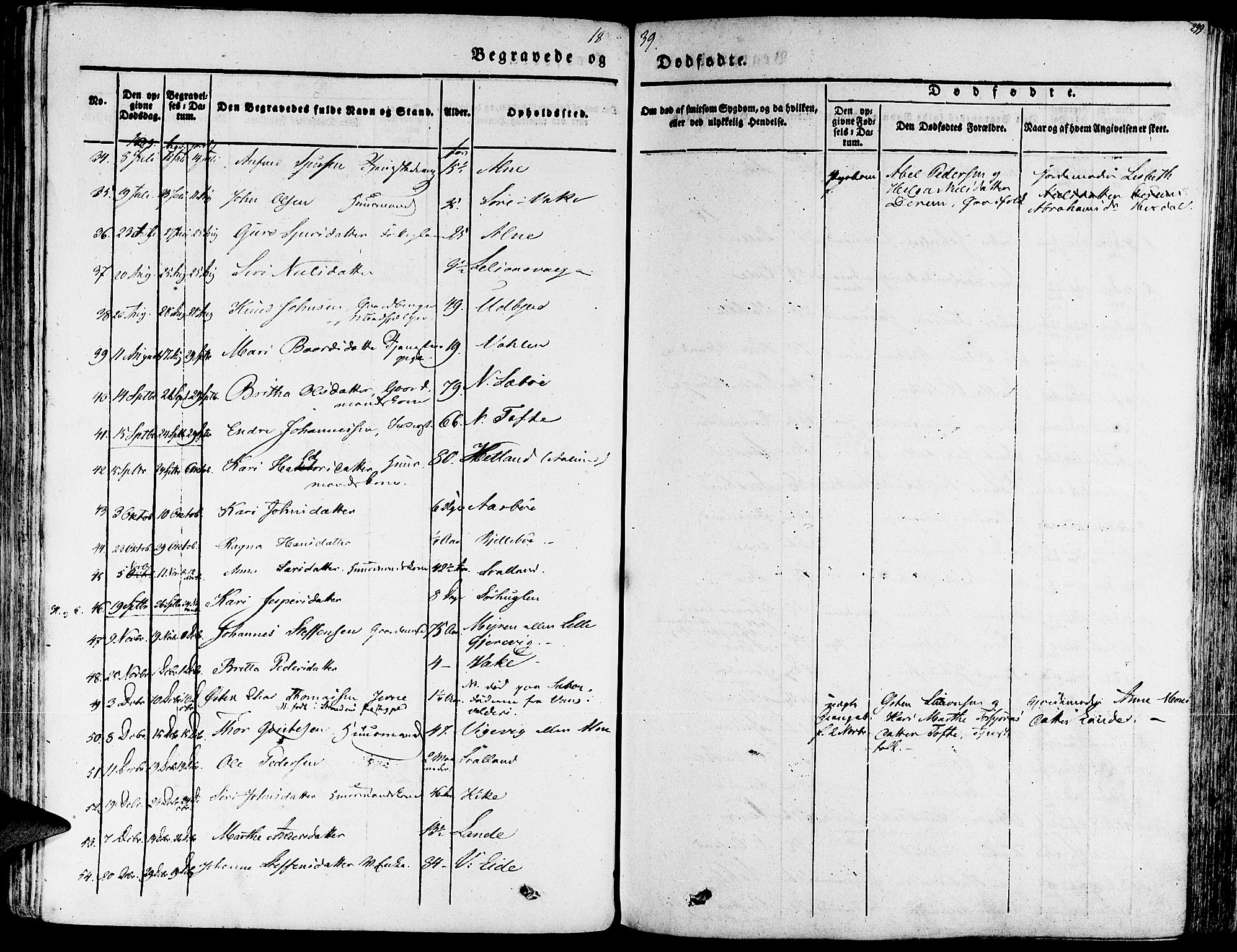 Fjelberg sokneprestembete, AV/SAB-A-75201/H/Haa: Parish register (official) no. A 6, 1835-1851, p. 299