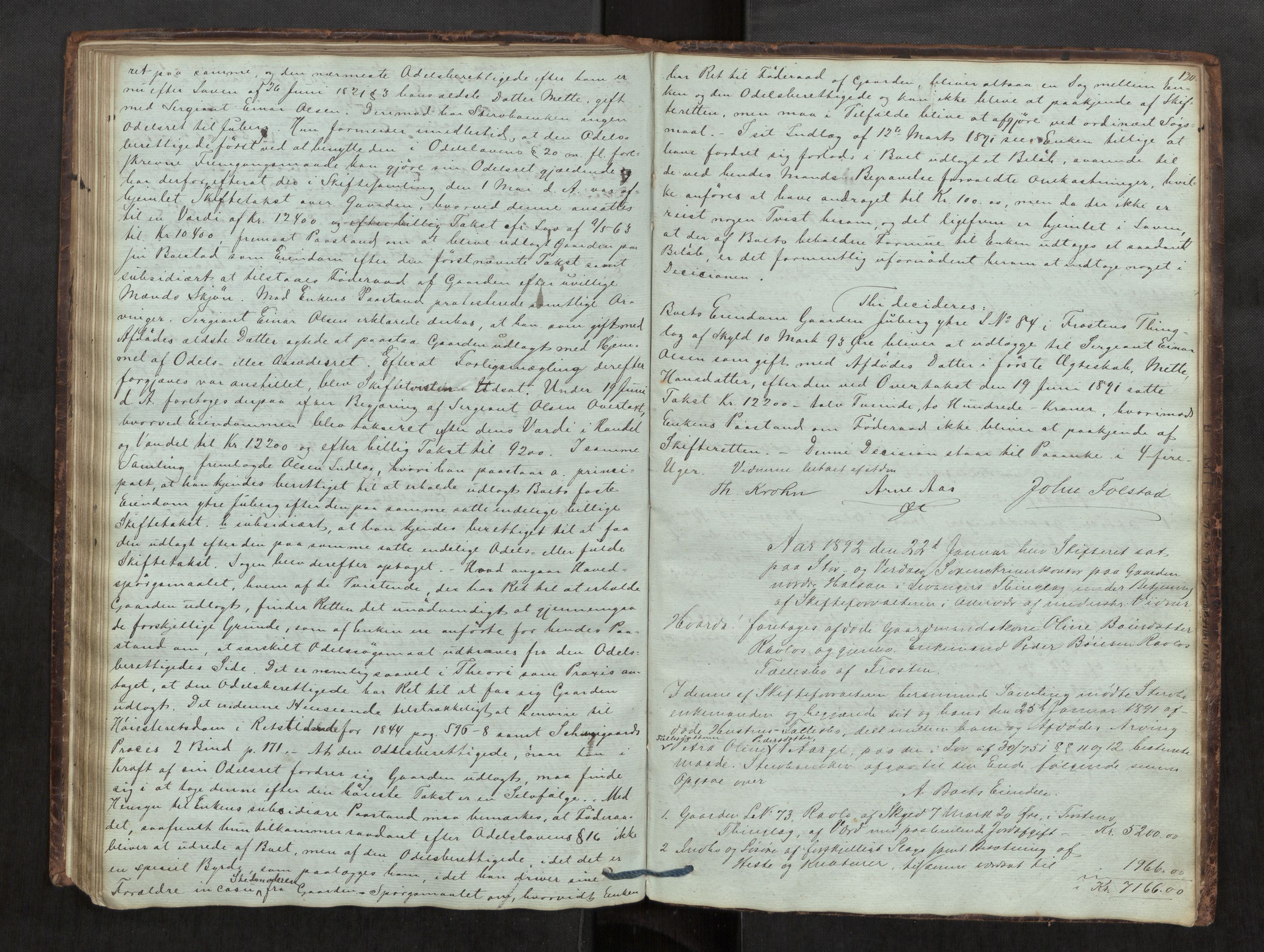 Stjør- og Verdal sorenskriveri, AV/SAT-A-4167/1/3/3B/L0004: Skifteforhandlingsprotokoll, 1845-1900, p. 120