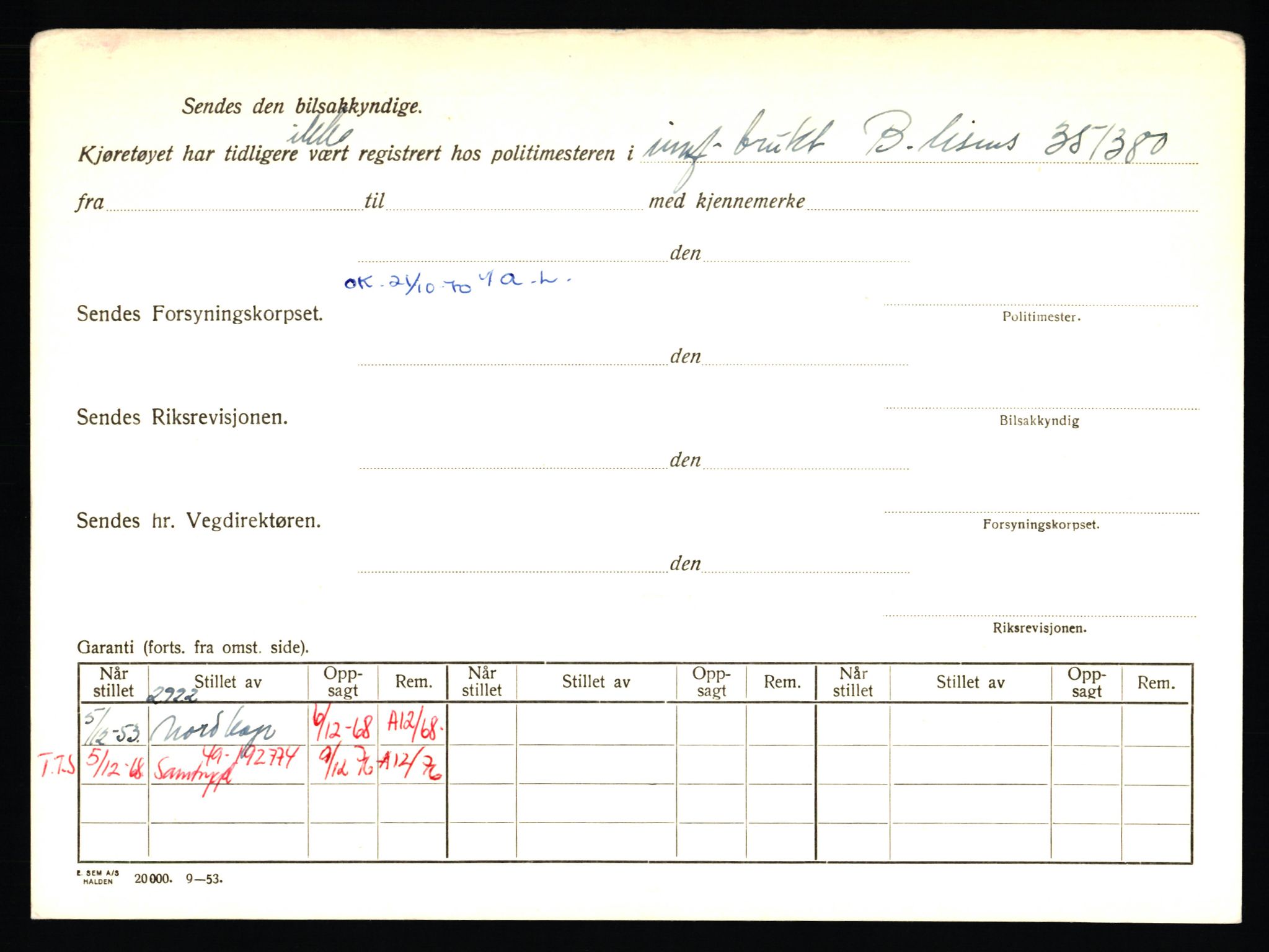 Stavanger trafikkstasjon, AV/SAST-A-101942/0/F/L0020: L-11000 - L-11499, 1930-1971, p. 238