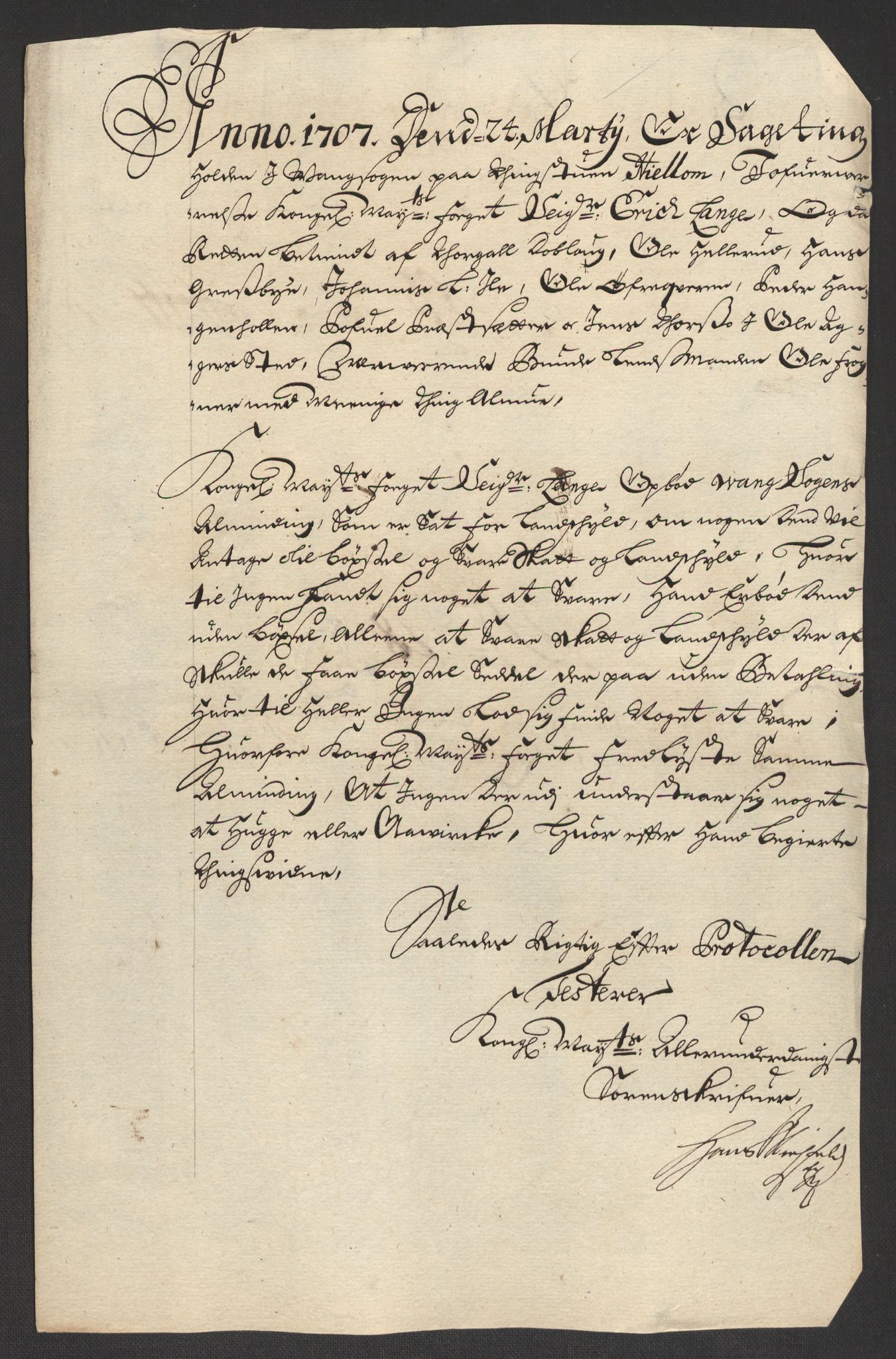 Rentekammeret inntil 1814, Reviderte regnskaper, Fogderegnskap, AV/RA-EA-4092/R16/L1043: Fogderegnskap Hedmark, 1706-1707, p. 458