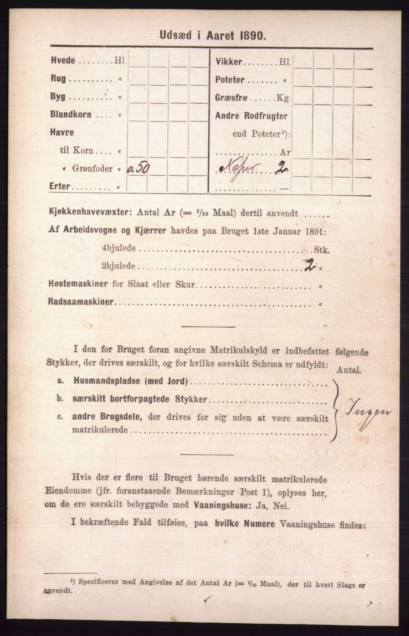 RA, 1891 census for 0438 Lille Elvedalen, 1891, p. 4999