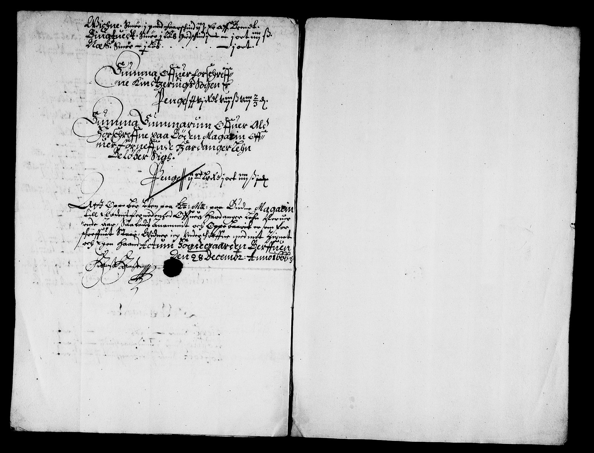 Rentekammeret inntil 1814, Reviderte regnskaper, Stiftamtstueregnskaper, Bergen stiftamt, AV/RA-EA-6043/R/Rc/L0021: Bergen stiftamt, 1666